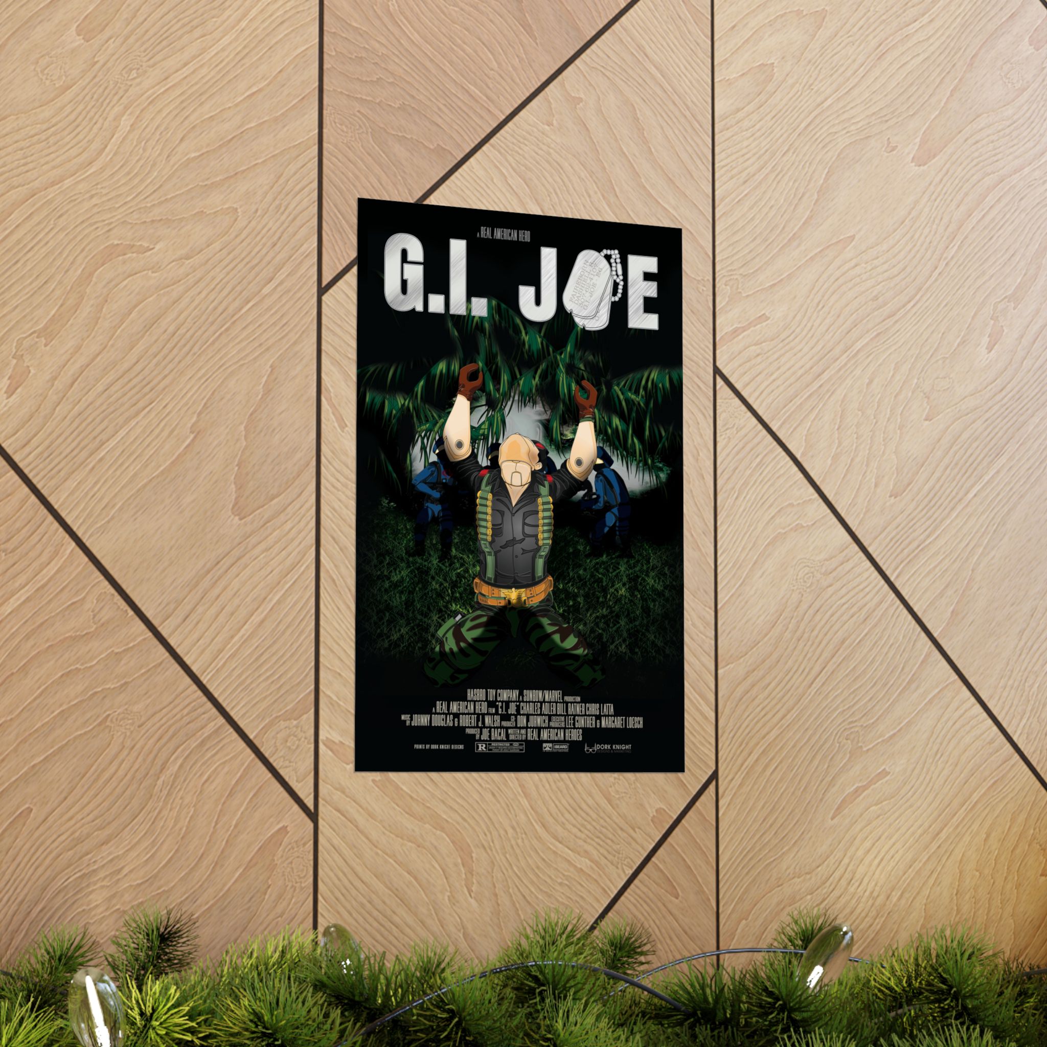 G.I. Joe Platoon Movie Poster | 11 x 17 or 24 x 36 Parody Wall Art - Image 13