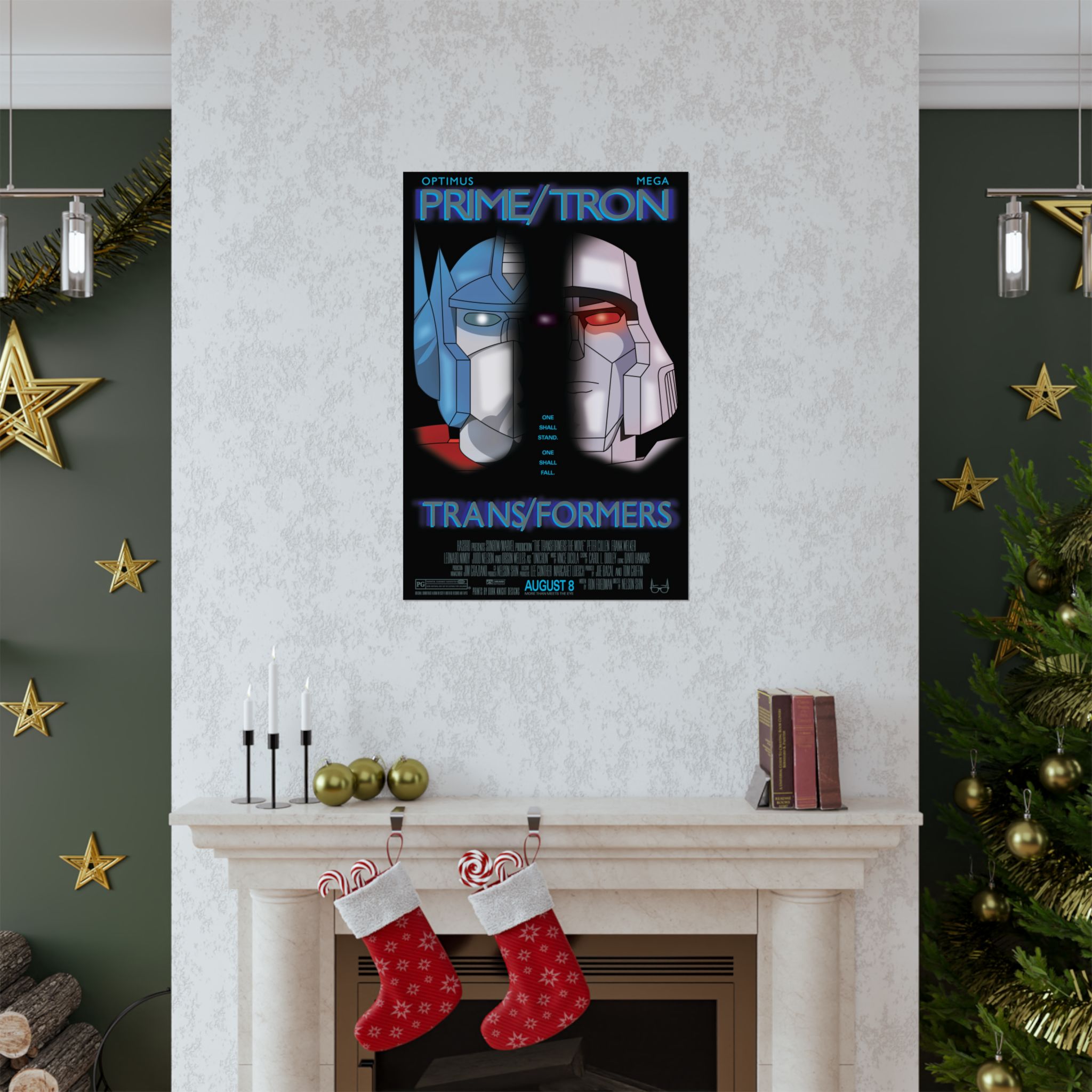 Face/Off × Transformers Movie Poster | 11 x 17 or 24 x 36 Parody Wall Art - Image 7