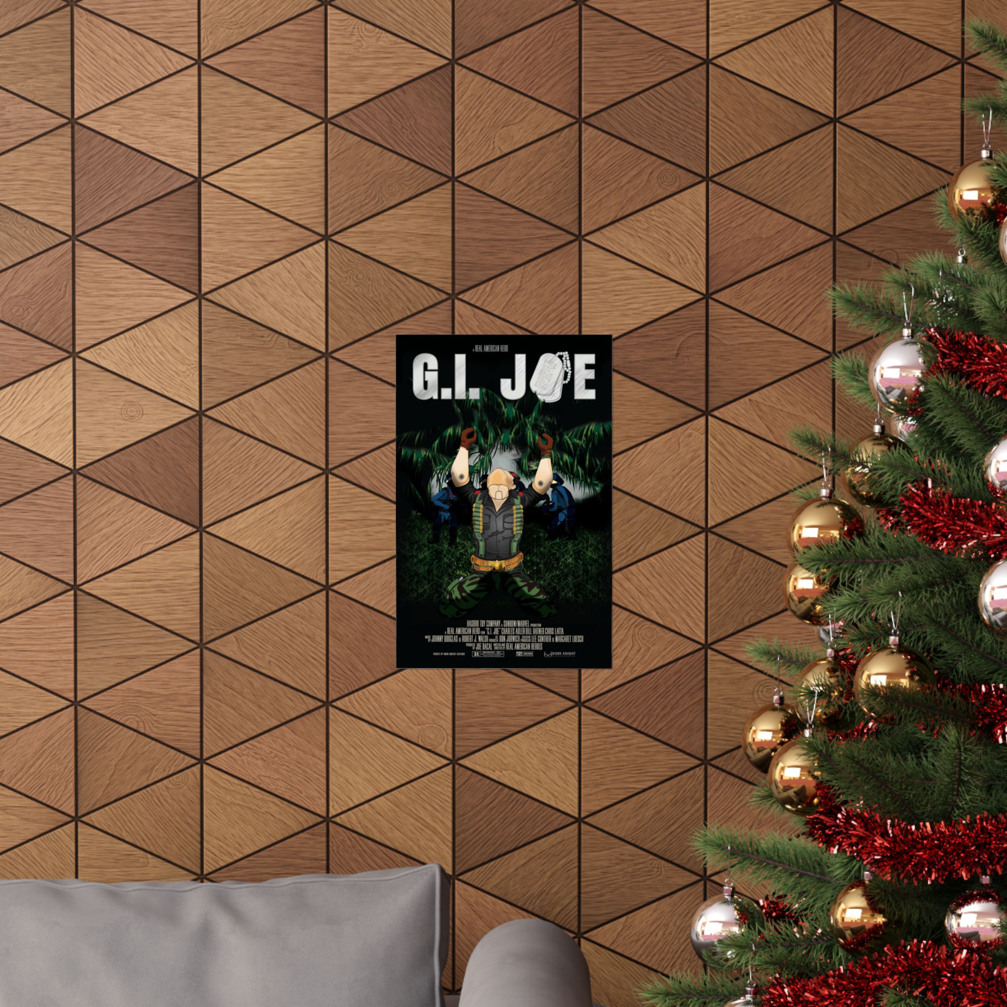 G.I. Joe Platoon Movie Poster | 11 x 17 or 24 x 36 Parody Wall Art - Image 12