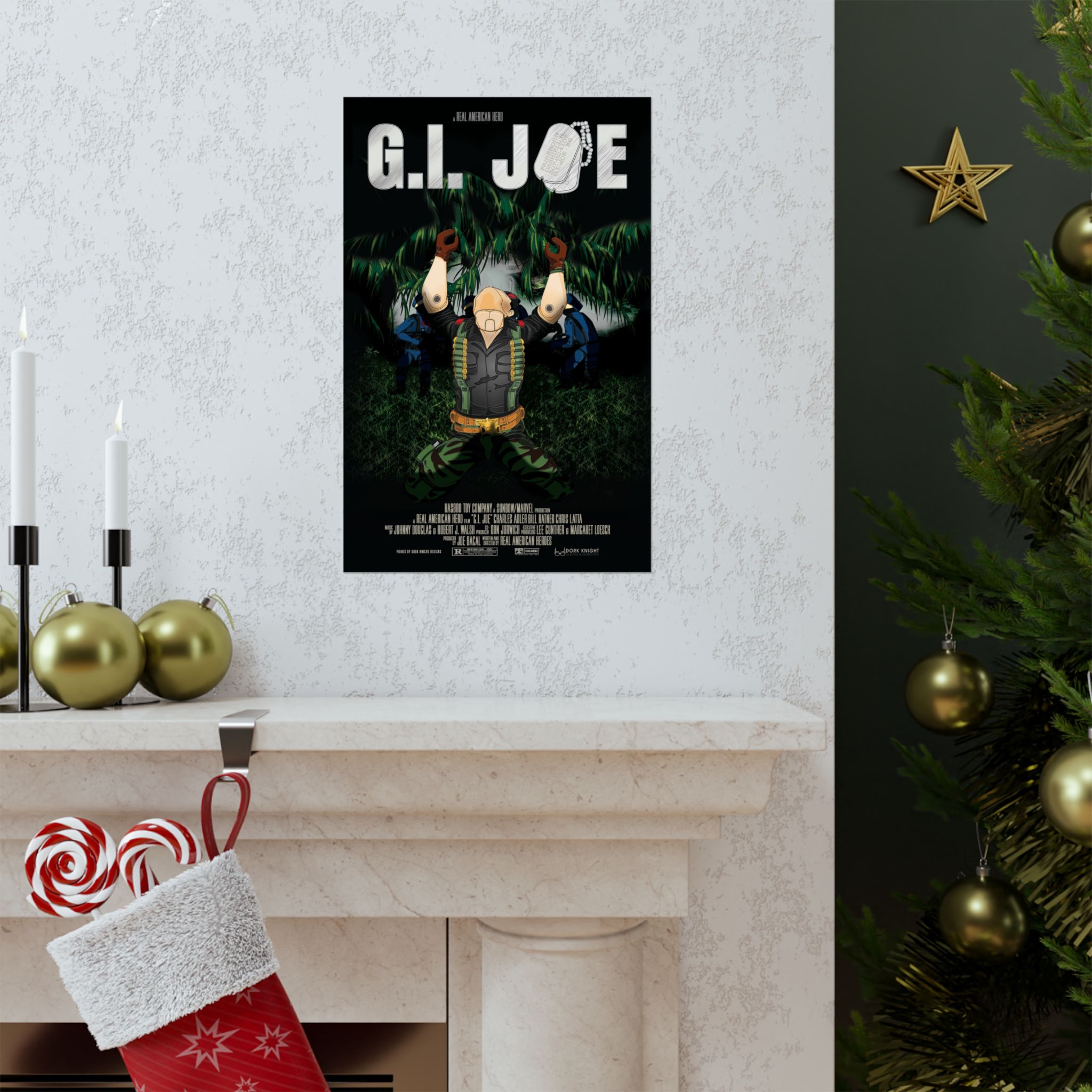 G.I. Joe Platoon Movie Poster | 11 x 17 or 24 x 36 Parody Wall Art - Image 15