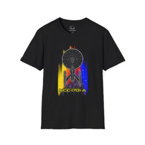 USS Enterprise-A Schematic T-Shirt | Star Trek Inspired Graphic Tee