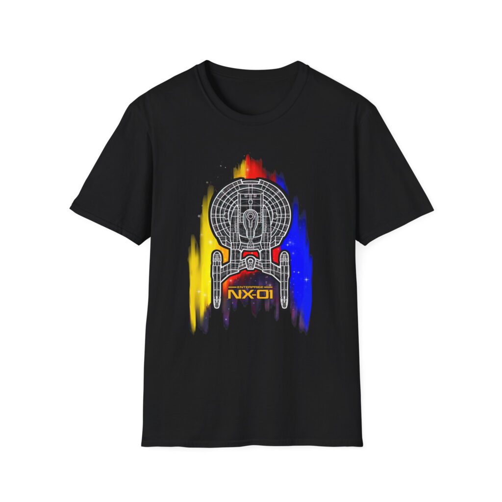 Enterprise NX-01 Schematic T-Shirt