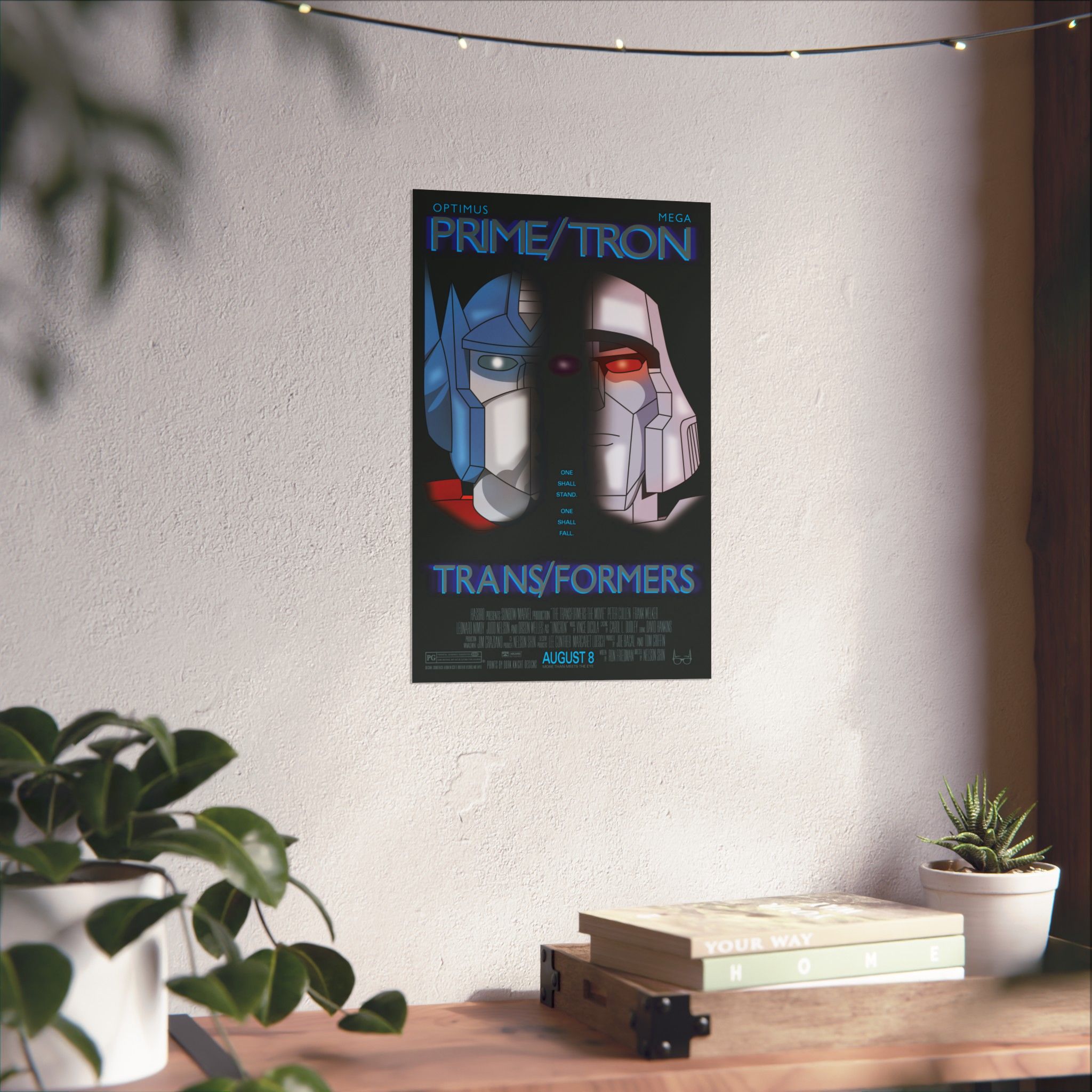 Face/Off × Transformers Movie Poster | 11 x 17 or 24 x 36 Parody Wall Art - Image 14