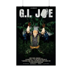 G.I. Joe Platoon Movie Poster | 11 x 17 or 24 x 36 Parody Wall Art