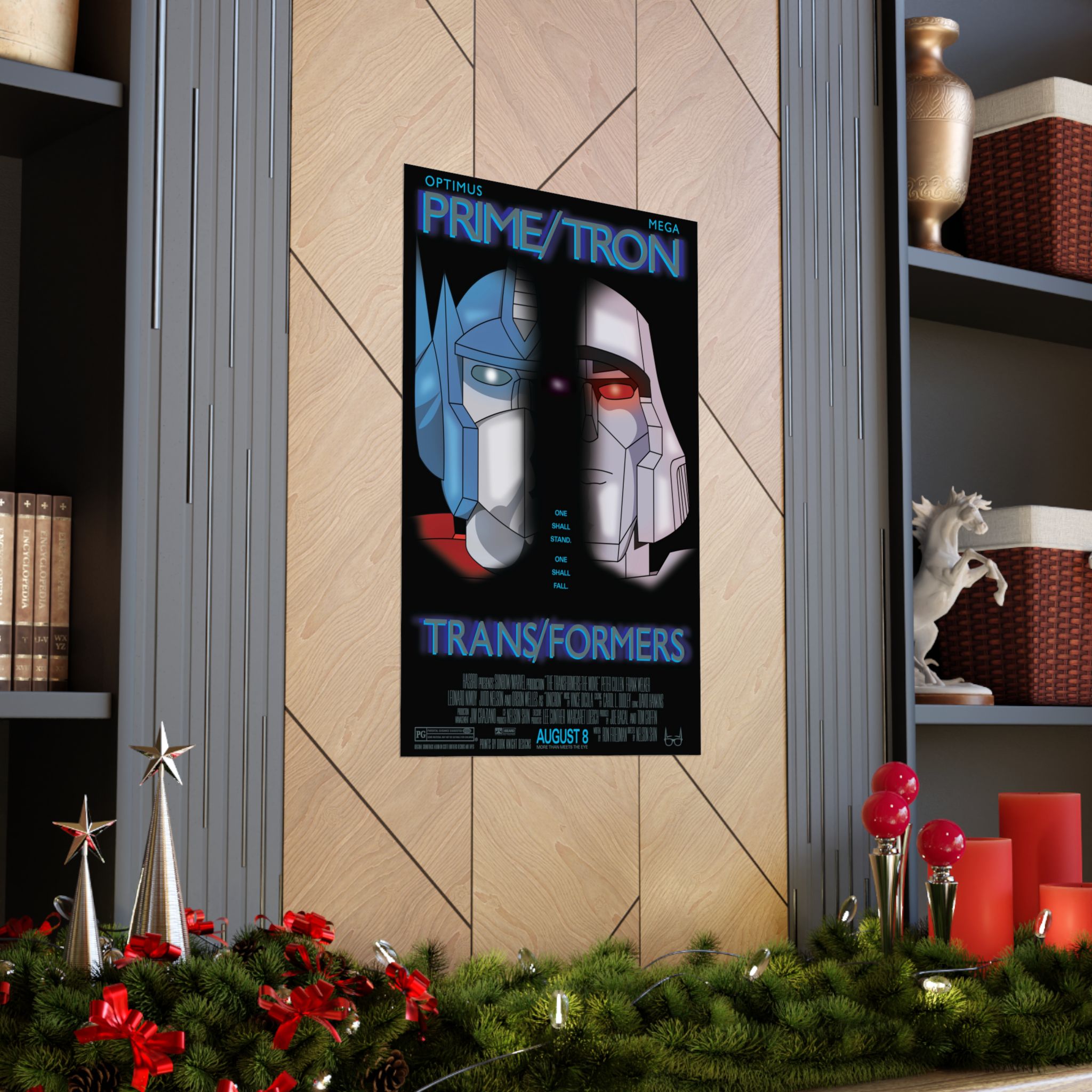 Face/Off × Transformers Movie Poster | 11 x 17 or 24 x 36 Parody Wall Art - Image 5