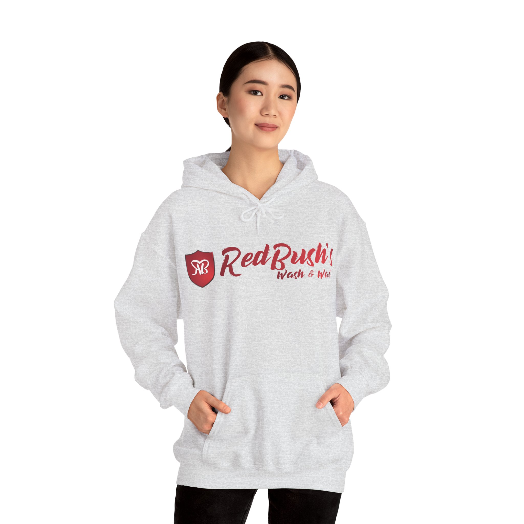RedBush Wash & Wax Heavy Blend Team Pullover Hoodie - Image 28