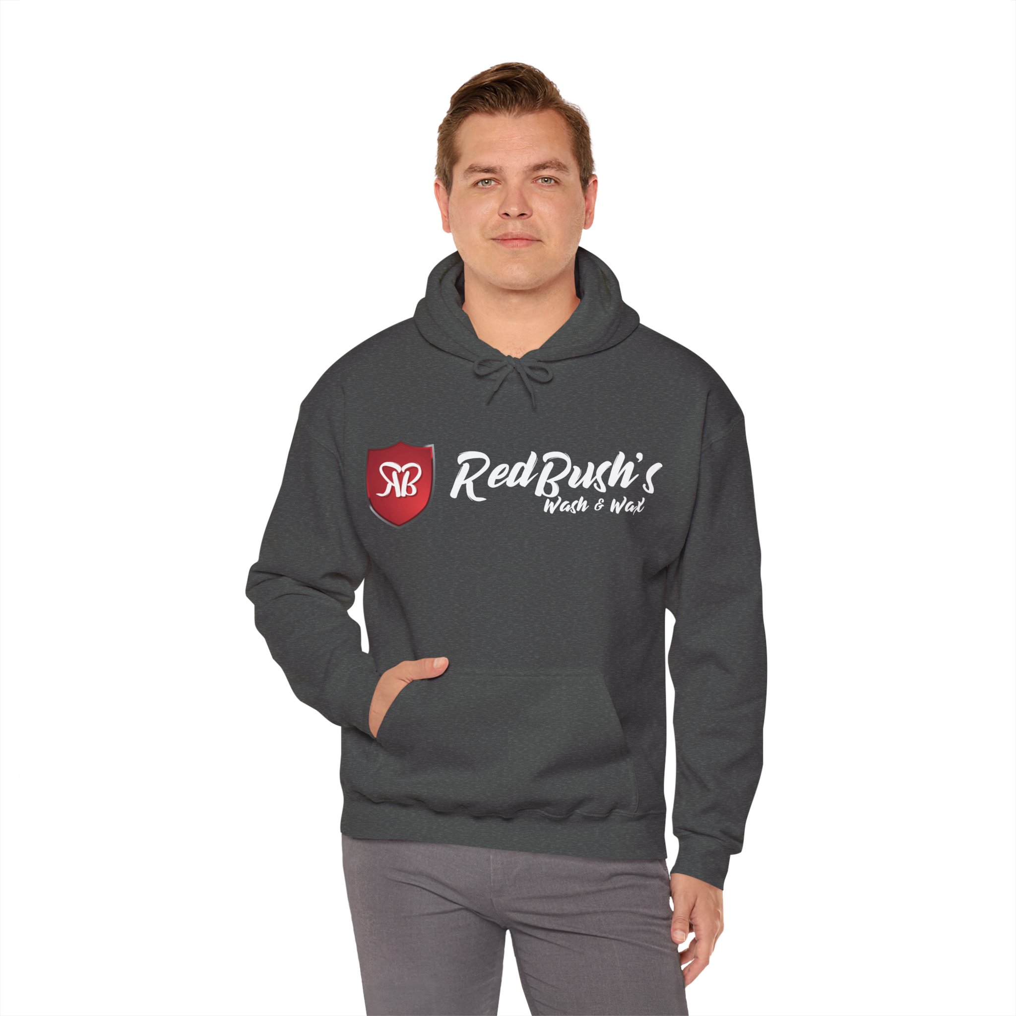 RedBush Wash & Wax Heavy Blend Team Pullover Hoodie - Image 64