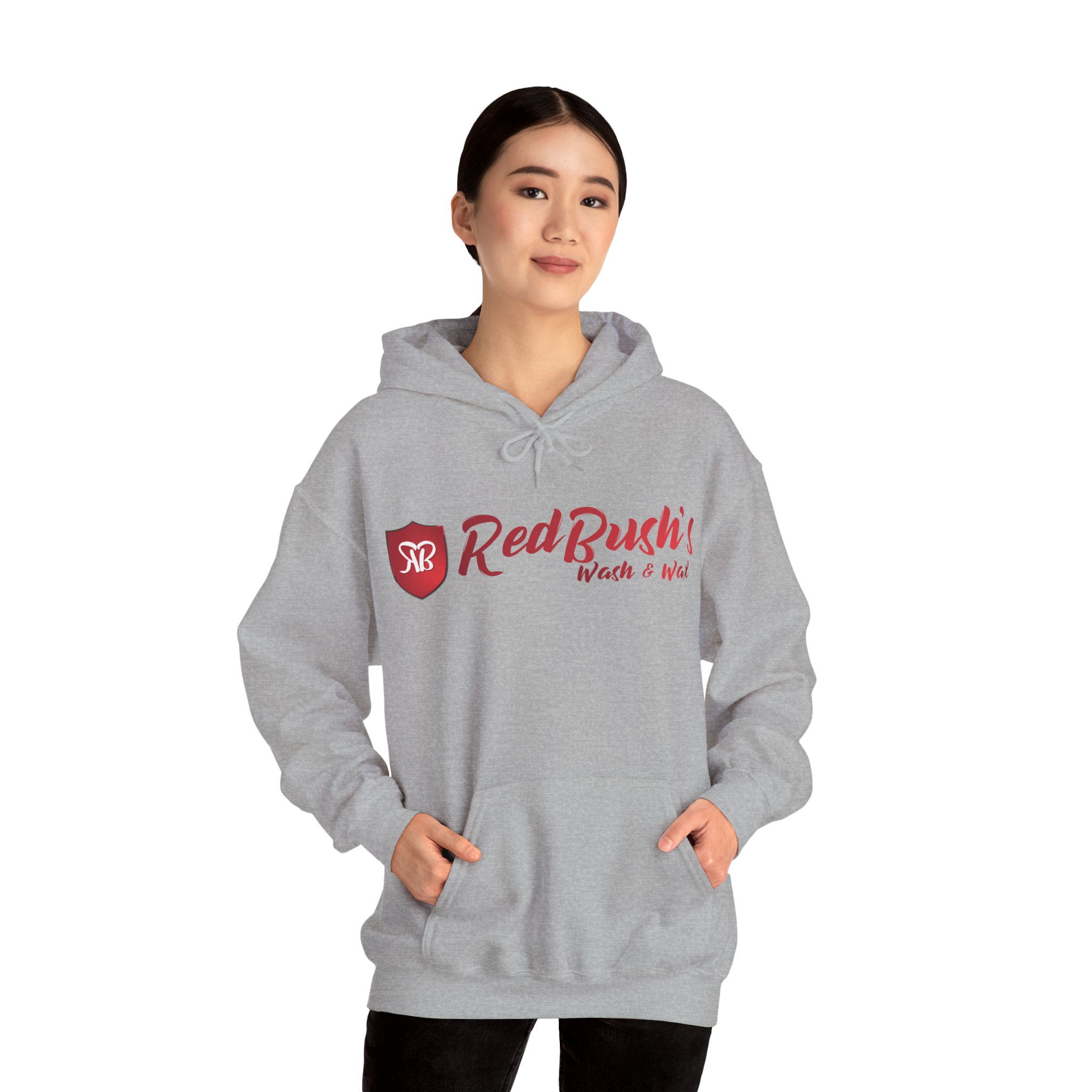RedBush Wash & Wax Heavy Blend Team Pullover Hoodie - Image 50