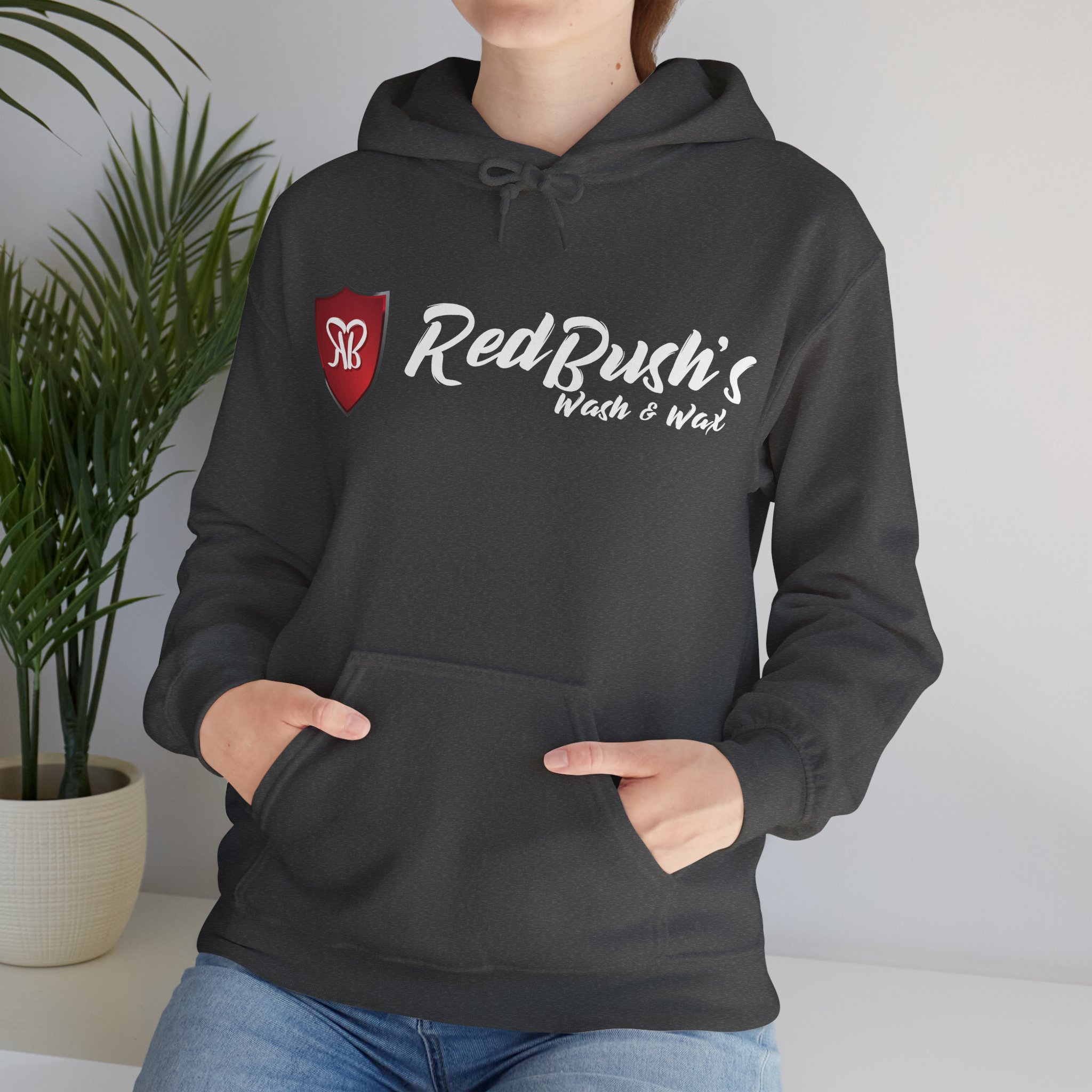 RedBush Wash & Wax Heavy Blend Team Pullover Hoodie - Image 66