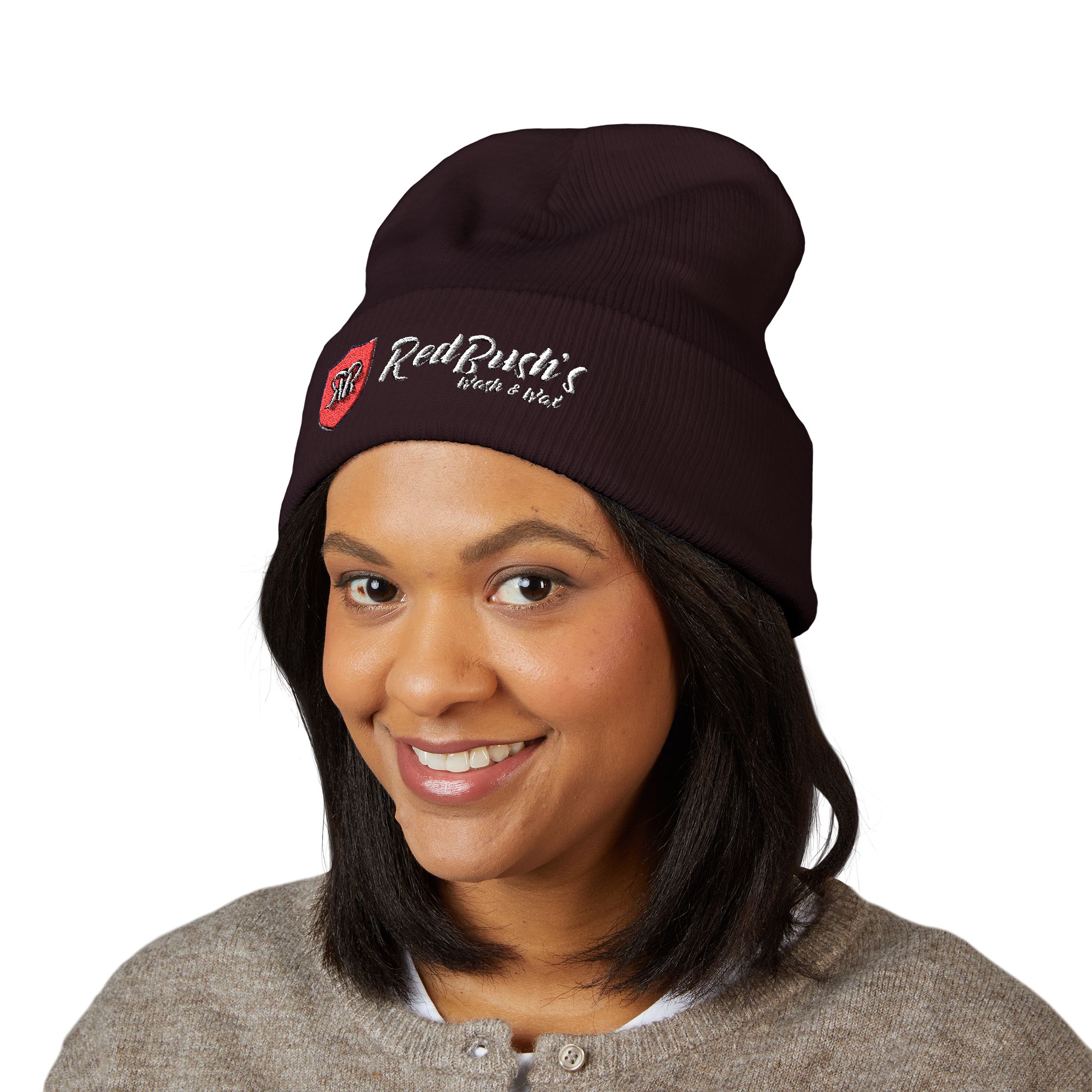 RedBush's Wash & Wax Team Embroidered Cuffed Beanie - Image 57