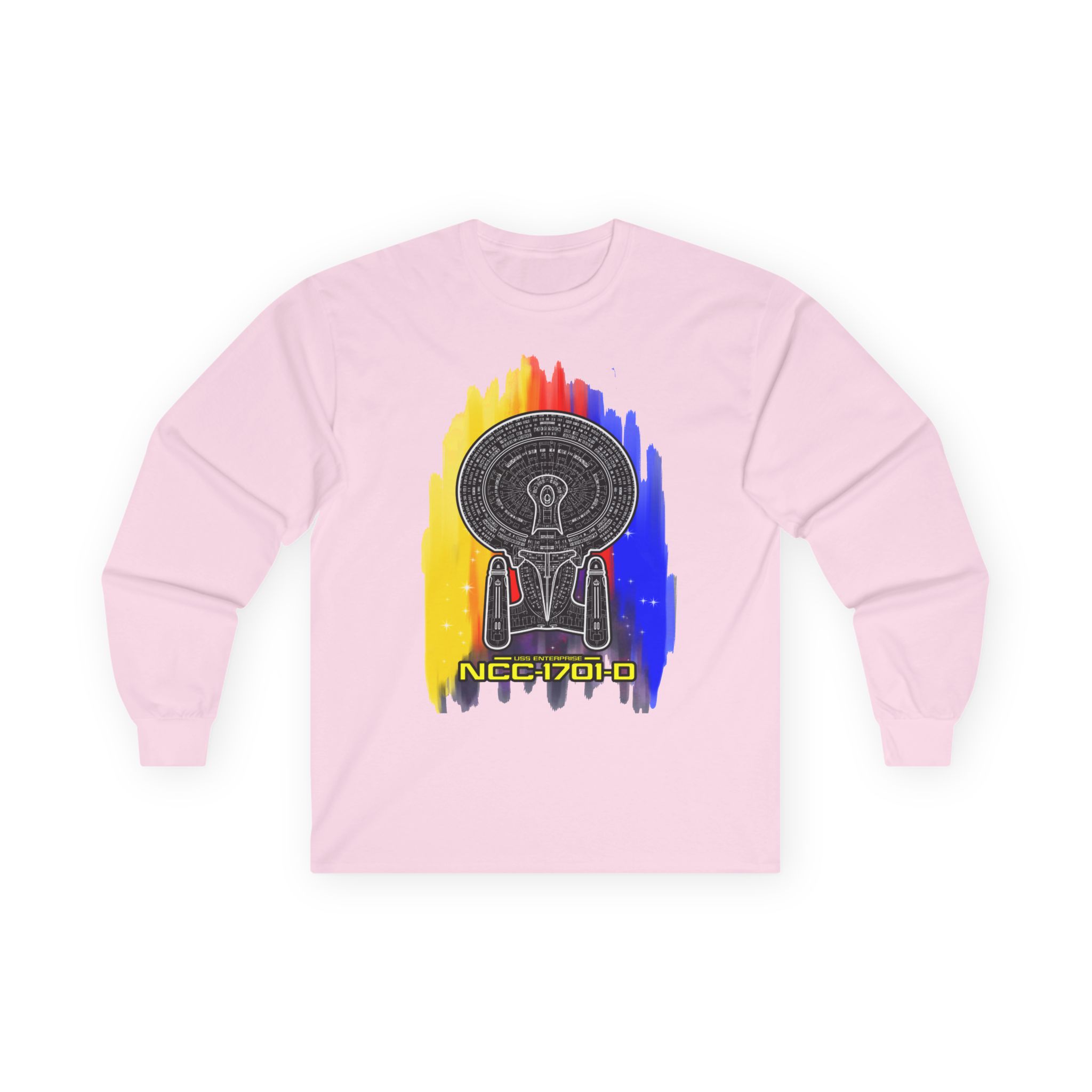 USS Enterprise NCC-1701-D Long-Sleeve T-Shirt | Star Trek: The Next Generation Inspired Starship Shirt - Image 75