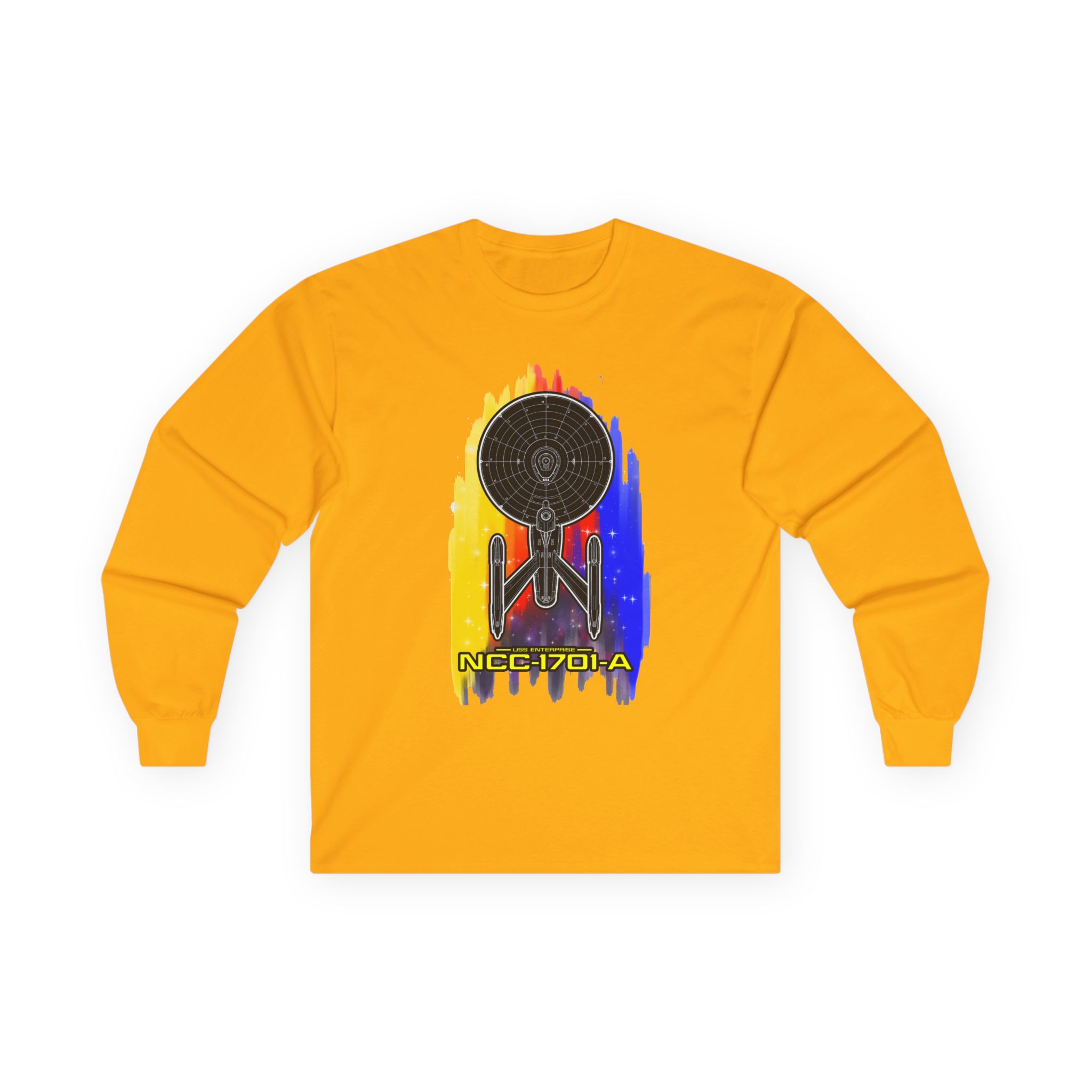 USS Enterprise NCC-1701-A Long-Sleeve T-Shirt | Star Trek Inspired Starship Graphic Shirt - Image 25