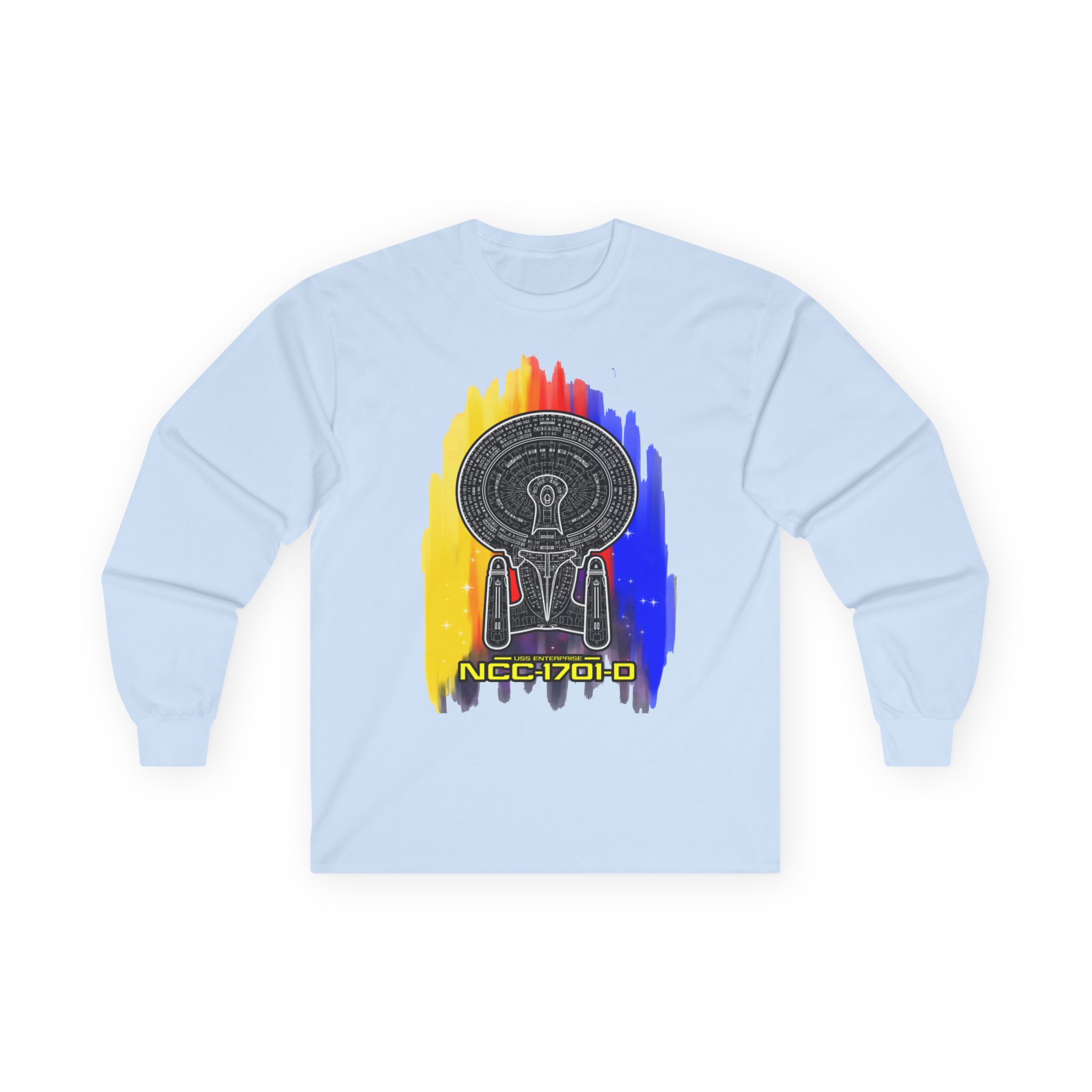 USS Enterprise NCC-1701-D Long-Sleeve T-Shirt | Star Trek: The Next Generation Inspired Starship Shirt - Image 55
