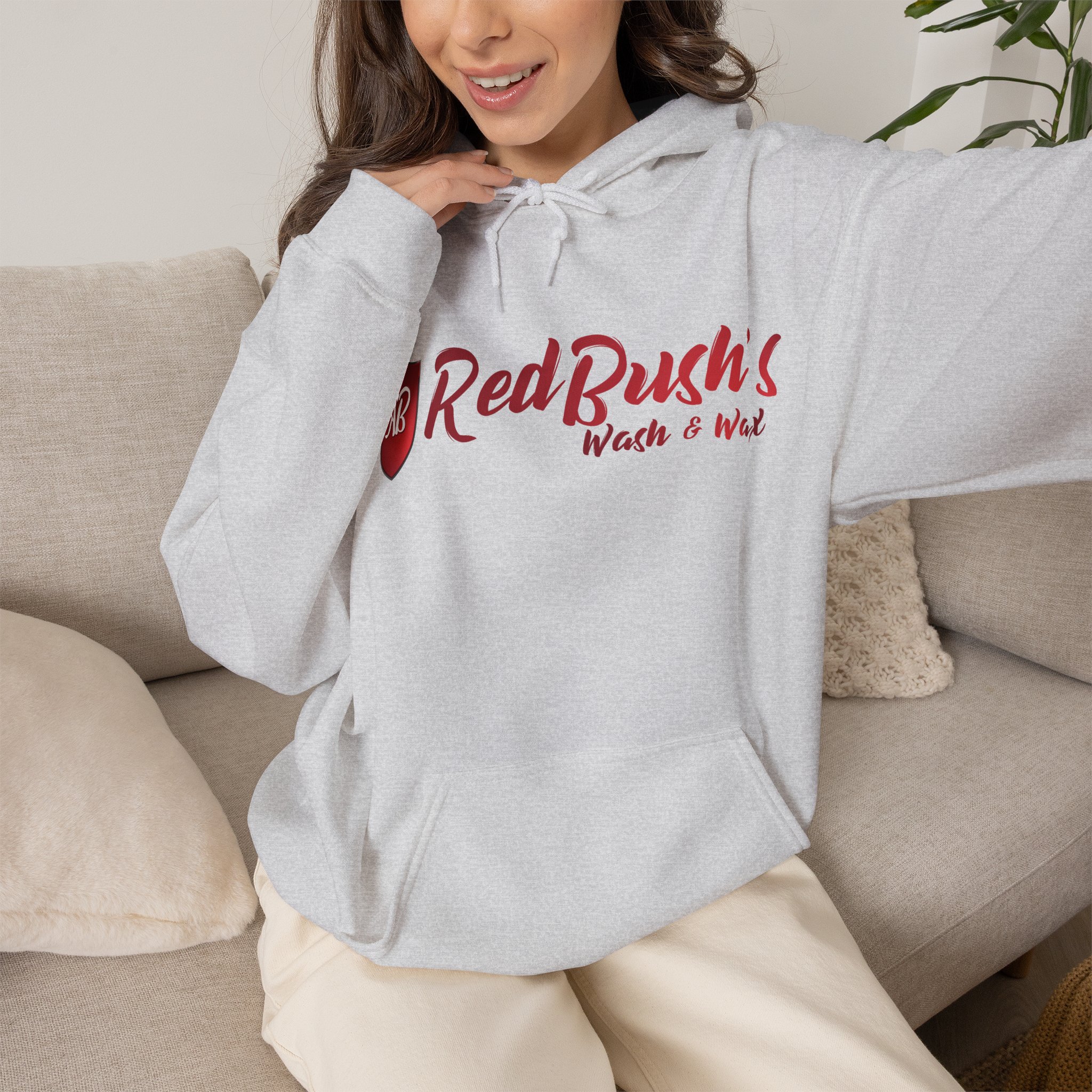 RedBush Wash & Wax Heavy Blend Team Pullover Hoodie - Image 27