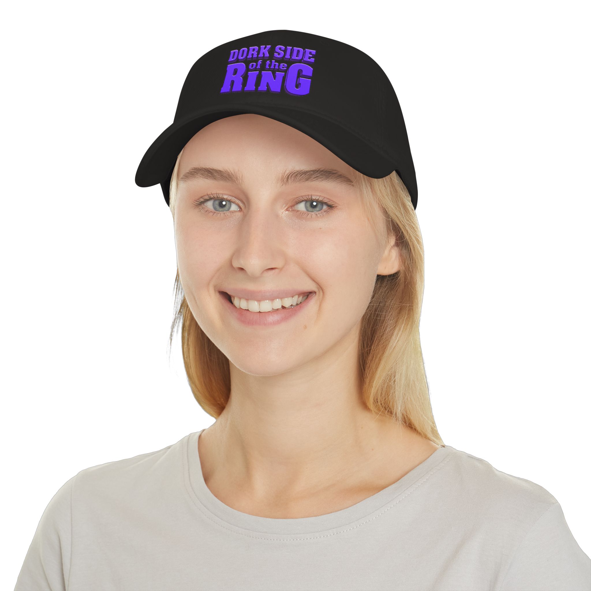 Dork Side of the Ring Embroidered Baseball Cap | Wrestling Fan Hat - Image 6