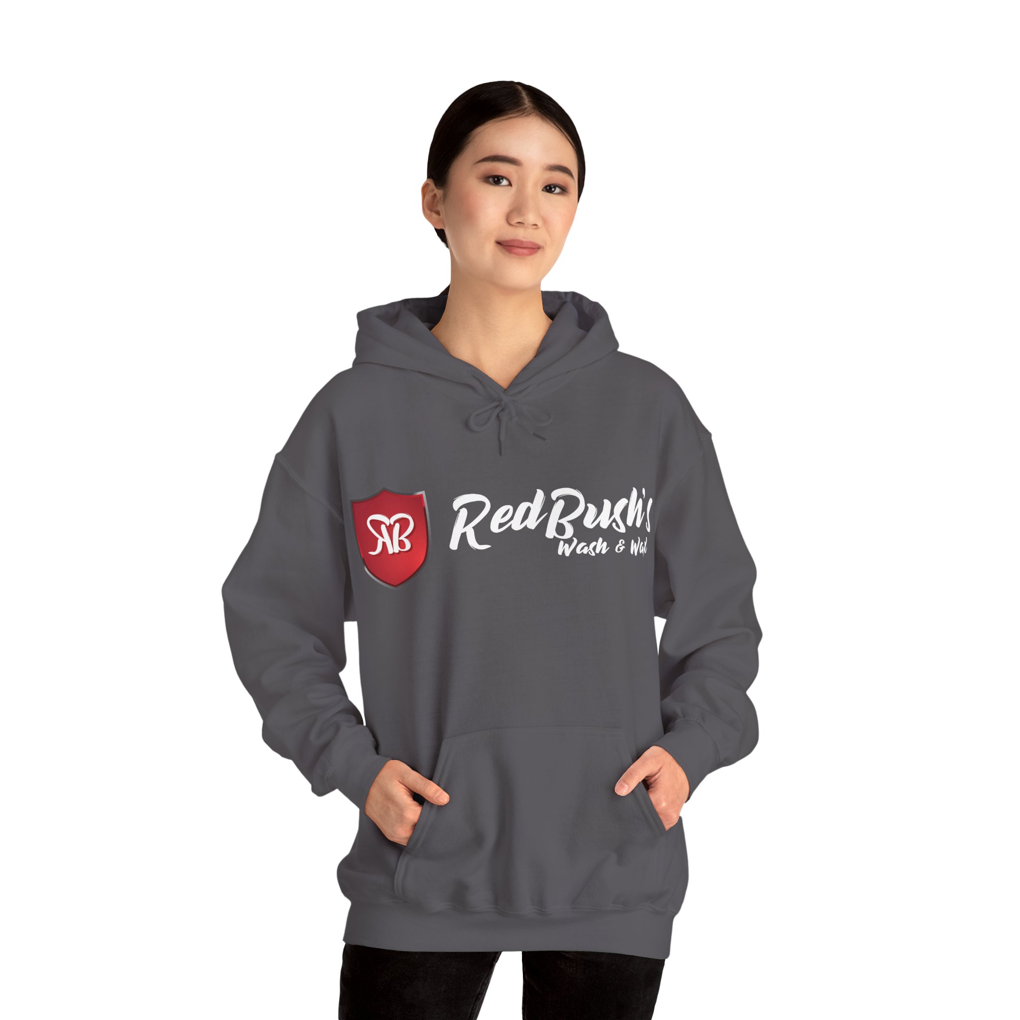 RedBush Wash & Wax Heavy Blend Team Pullover Hoodie - Image 72