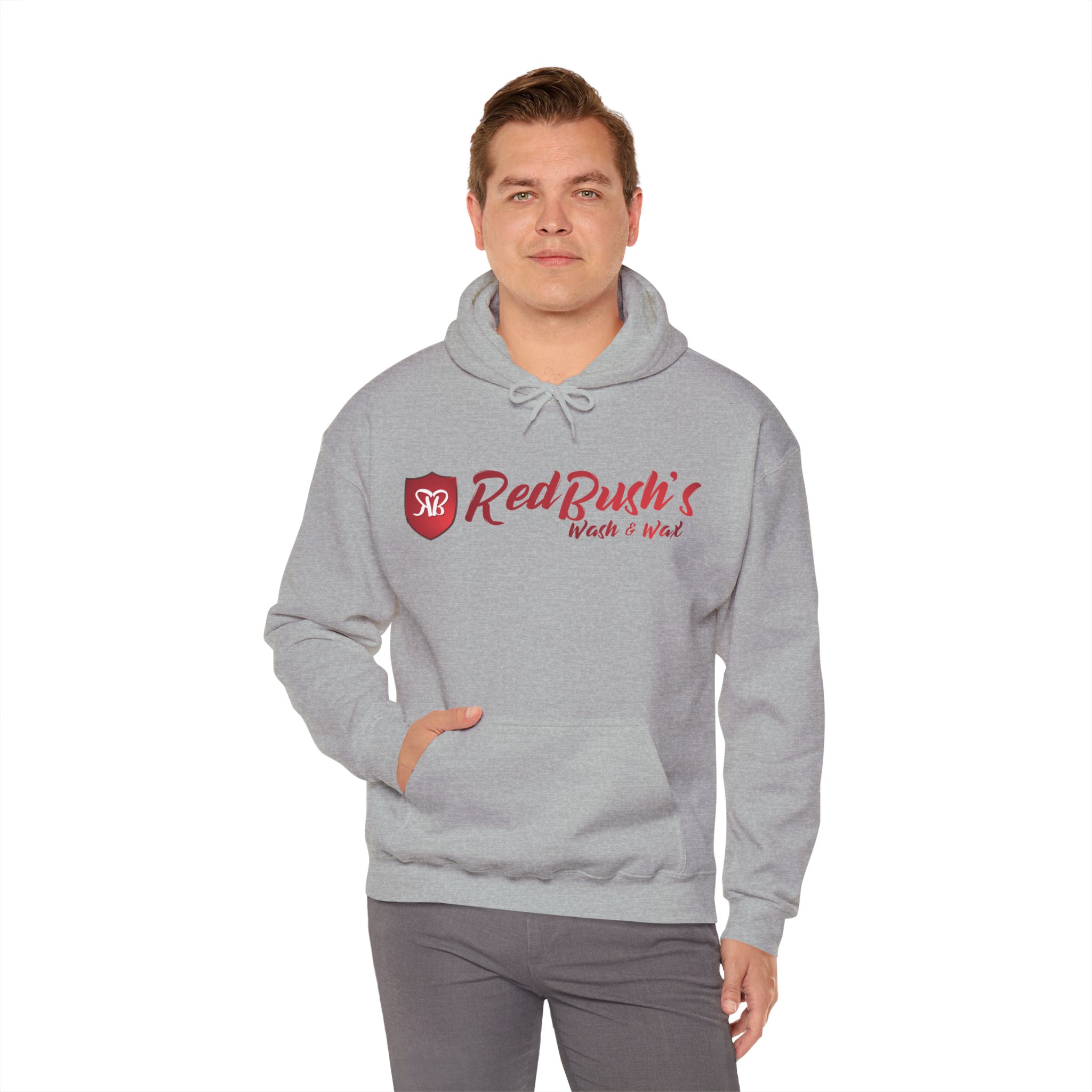 RedBush Wash & Wax Heavy Blend Team Pullover Hoodie - Image 53