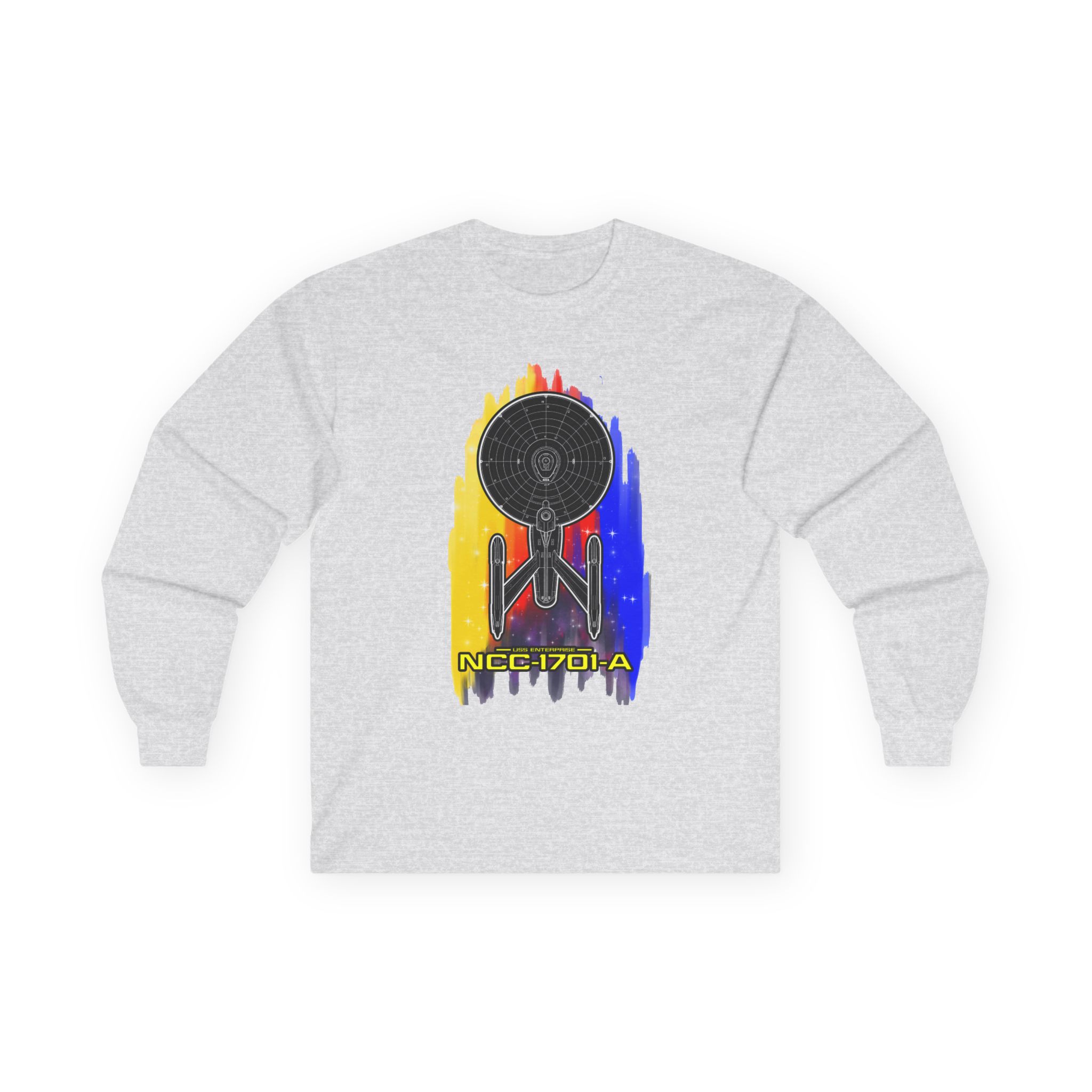 USS Enterprise NCC-1701-A Long-Sleeve T-Shirt | Star Trek Inspired Starship Graphic Shirt - Image 13