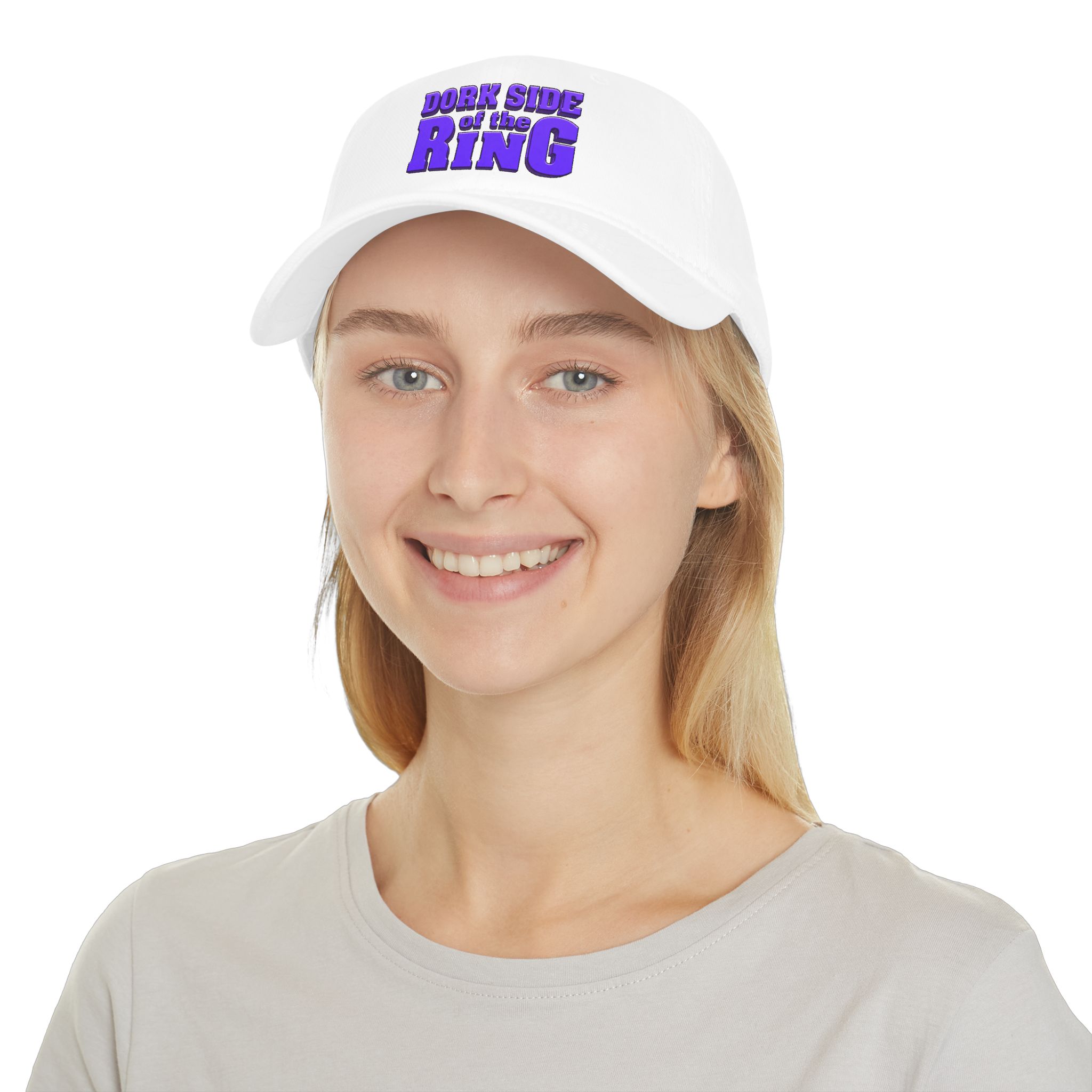 Dork Side of the Ring Embroidered Baseball Cap | Wrestling Fan Hat - Image 26