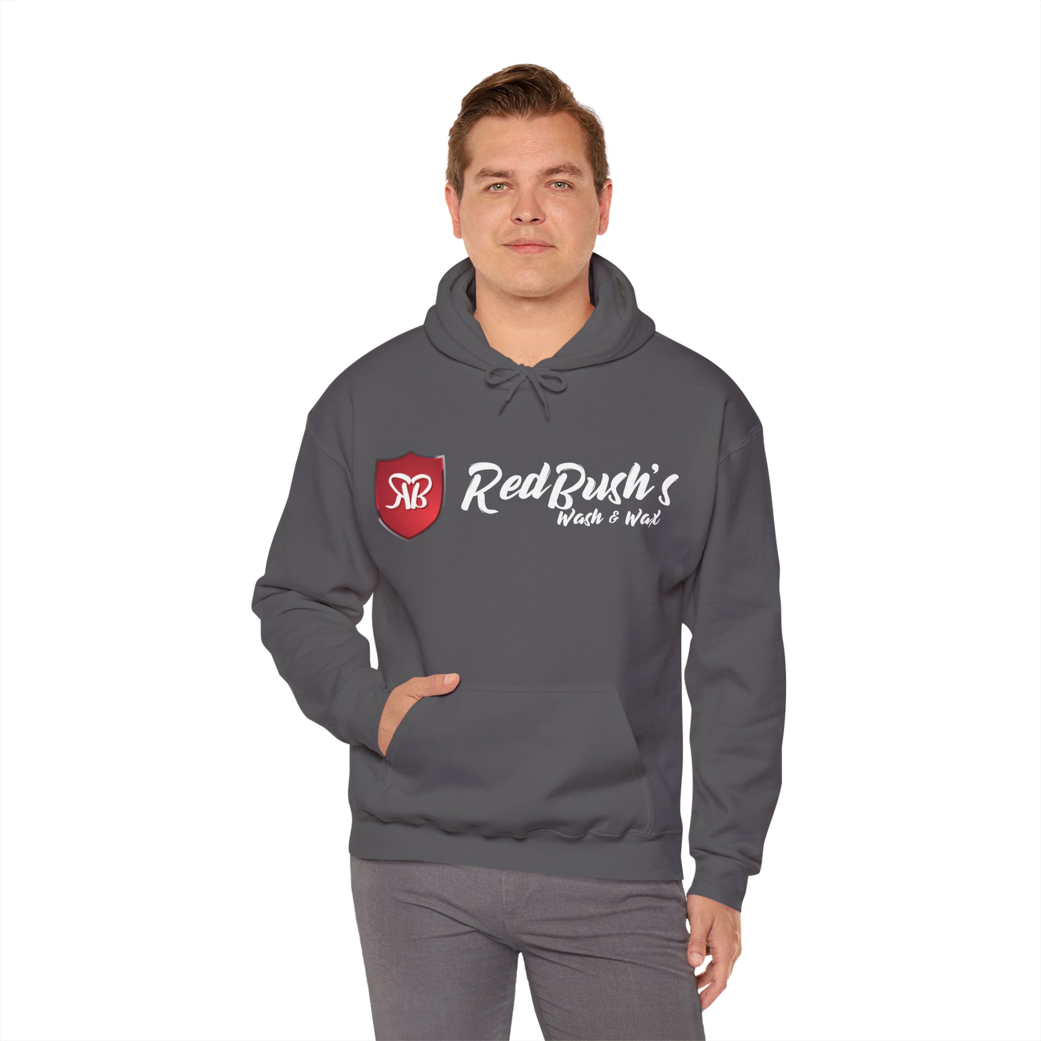 RedBush Wash & Wax Heavy Blend Team Pullover Hoodie - Image 75