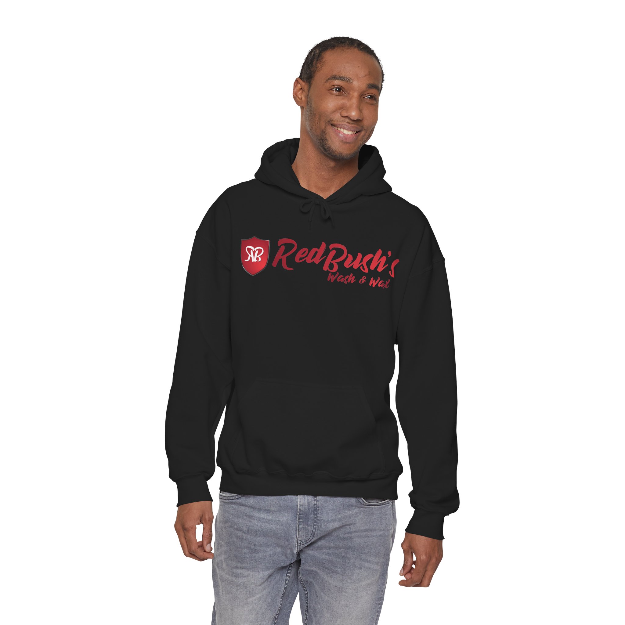 RedBush Wash & Wax Heavy Blend Team Pullover Hoodie - Image 43