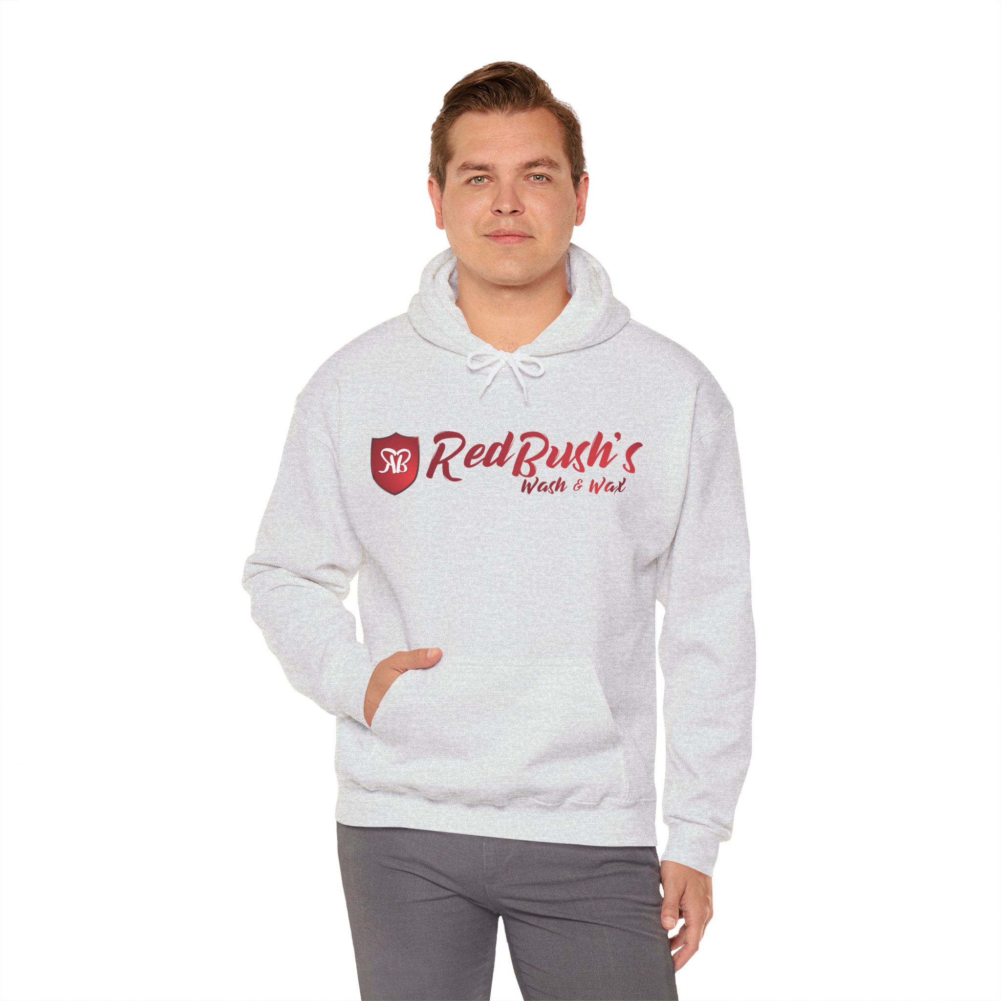 RedBush Wash & Wax Heavy Blend Team Pullover Hoodie - Image 31
