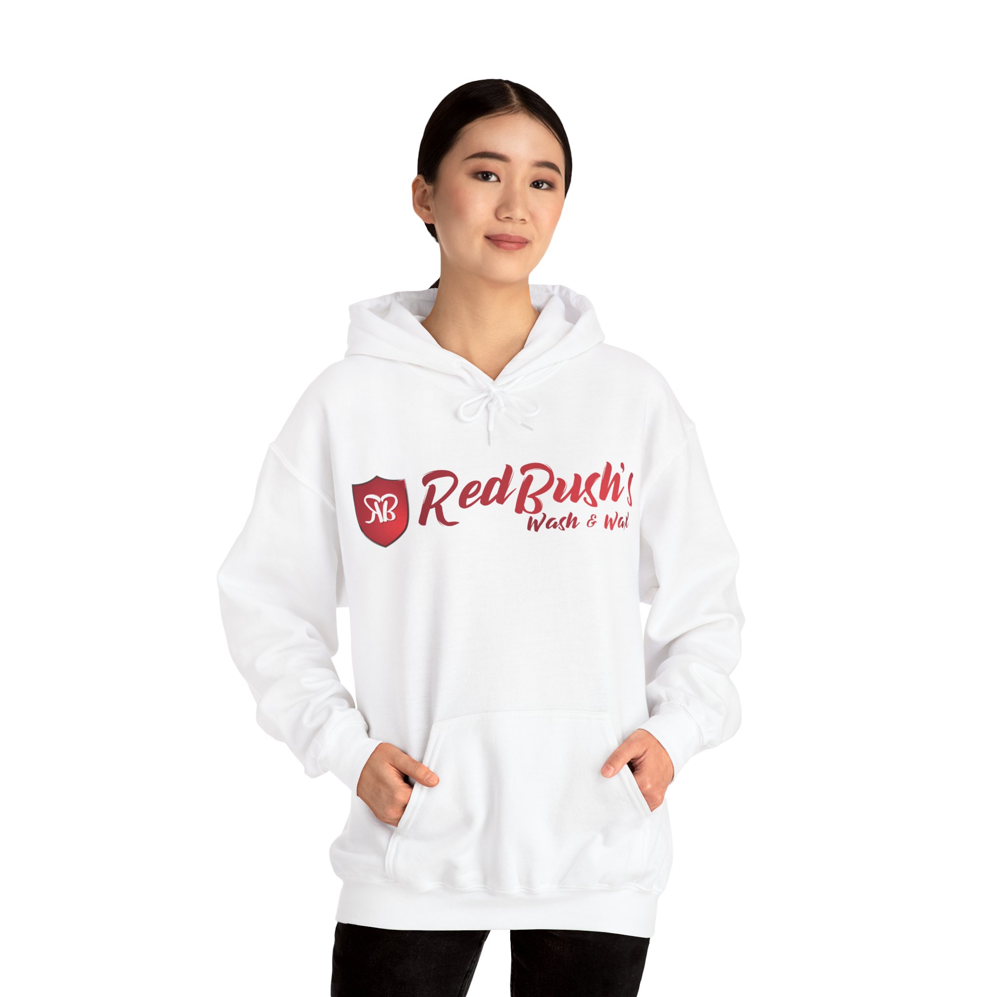 RedBush Wash & Wax Heavy Blend Team Pullover Hoodie - Image 17