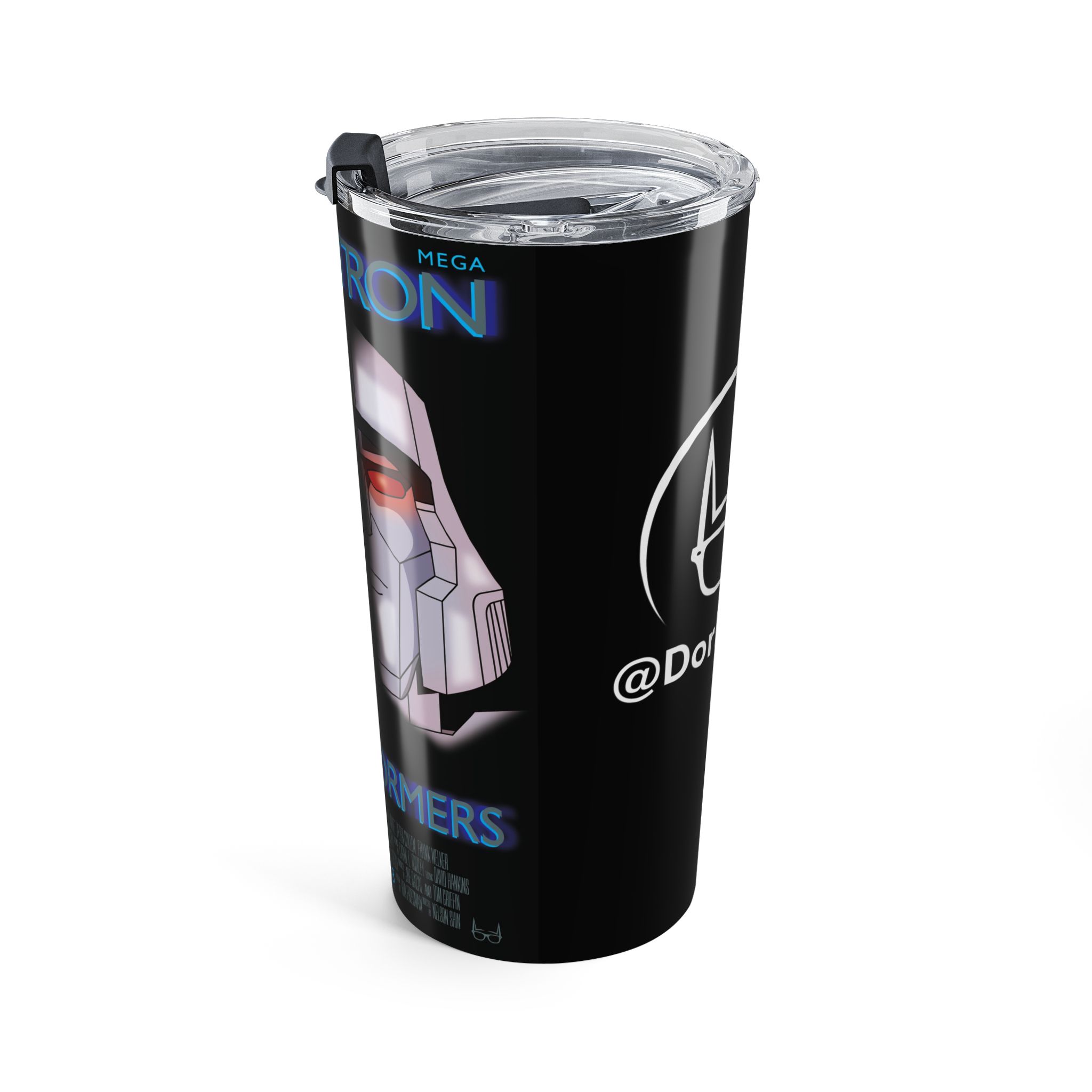 Face/Off × Transformers Movie Poster 20oz Tumbler - Image 4