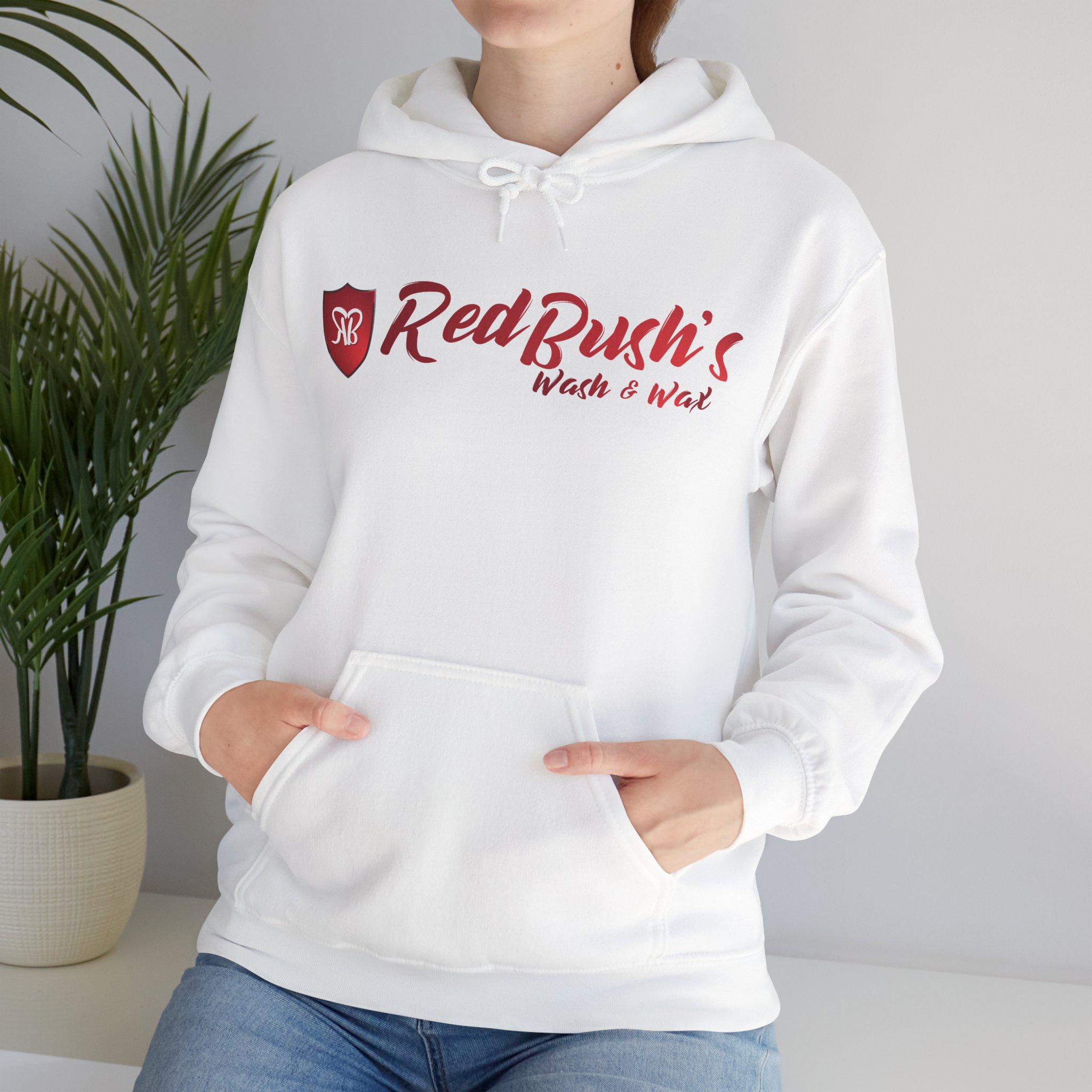 RedBush Wash & Wax Heavy Blend Team Pullover Hoodie - Image 22