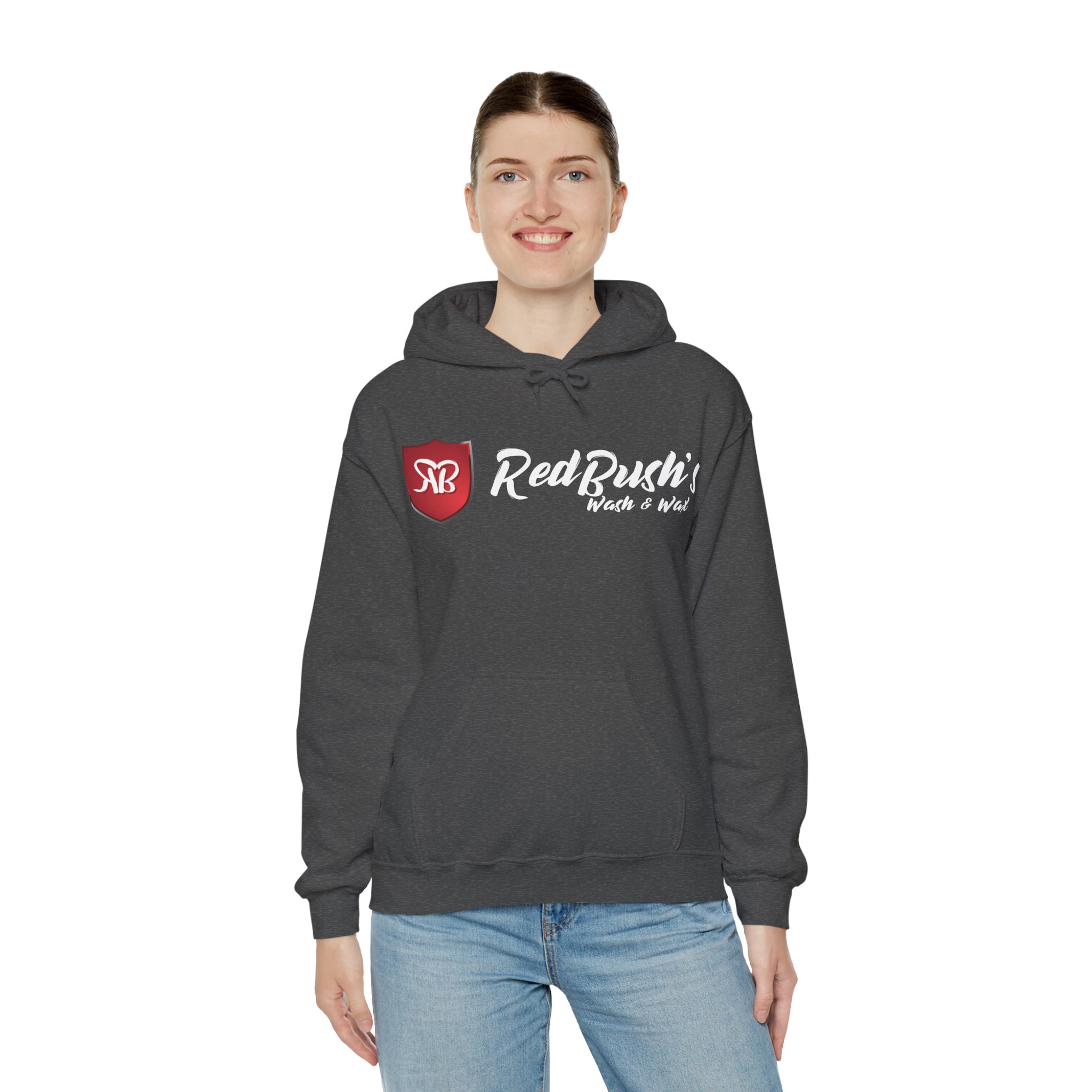 RedBush Wash & Wax Heavy Blend Team Pullover Hoodie - Image 63
