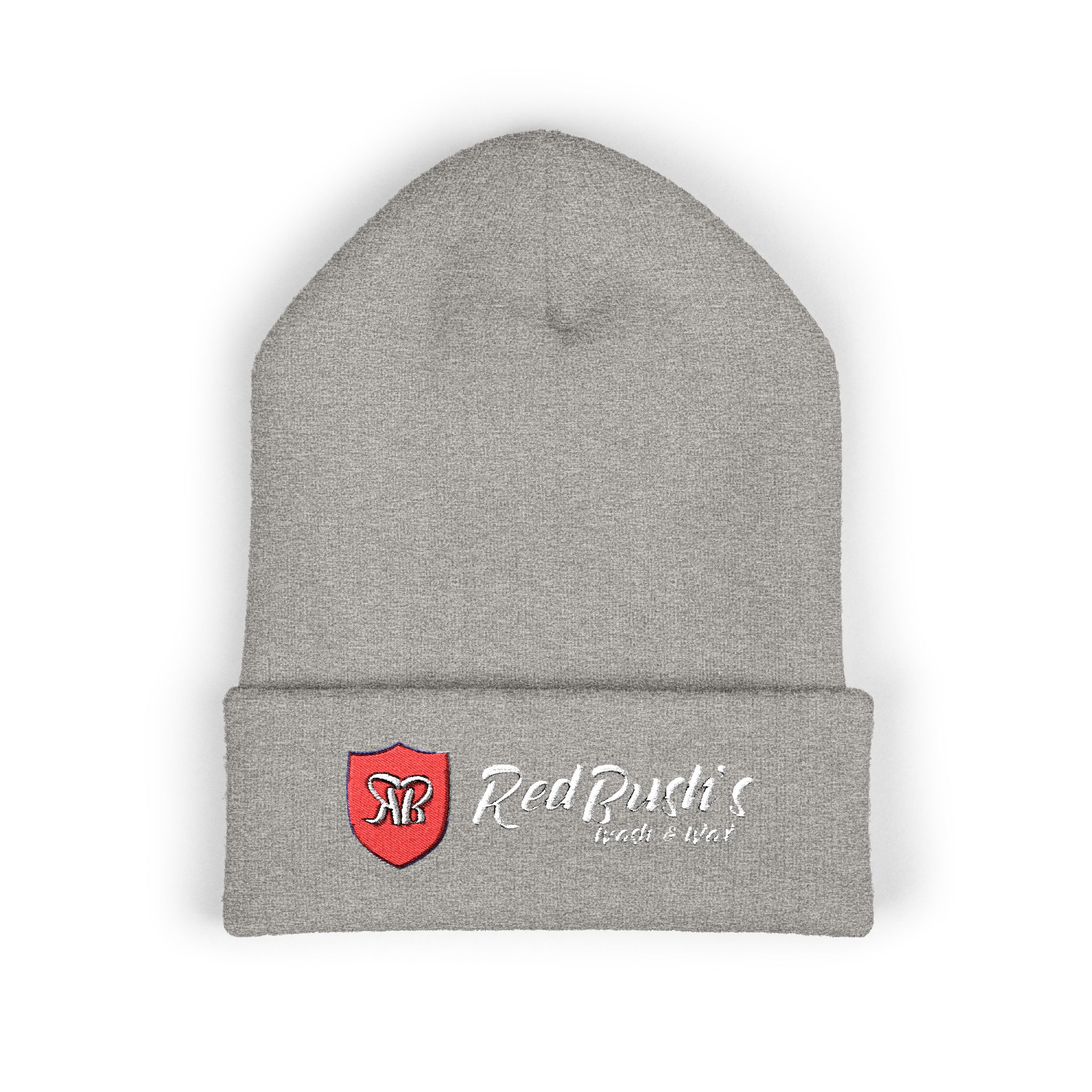 RedBush's Wash & Wax Team Embroidered Cuffed Beanie - Image 43