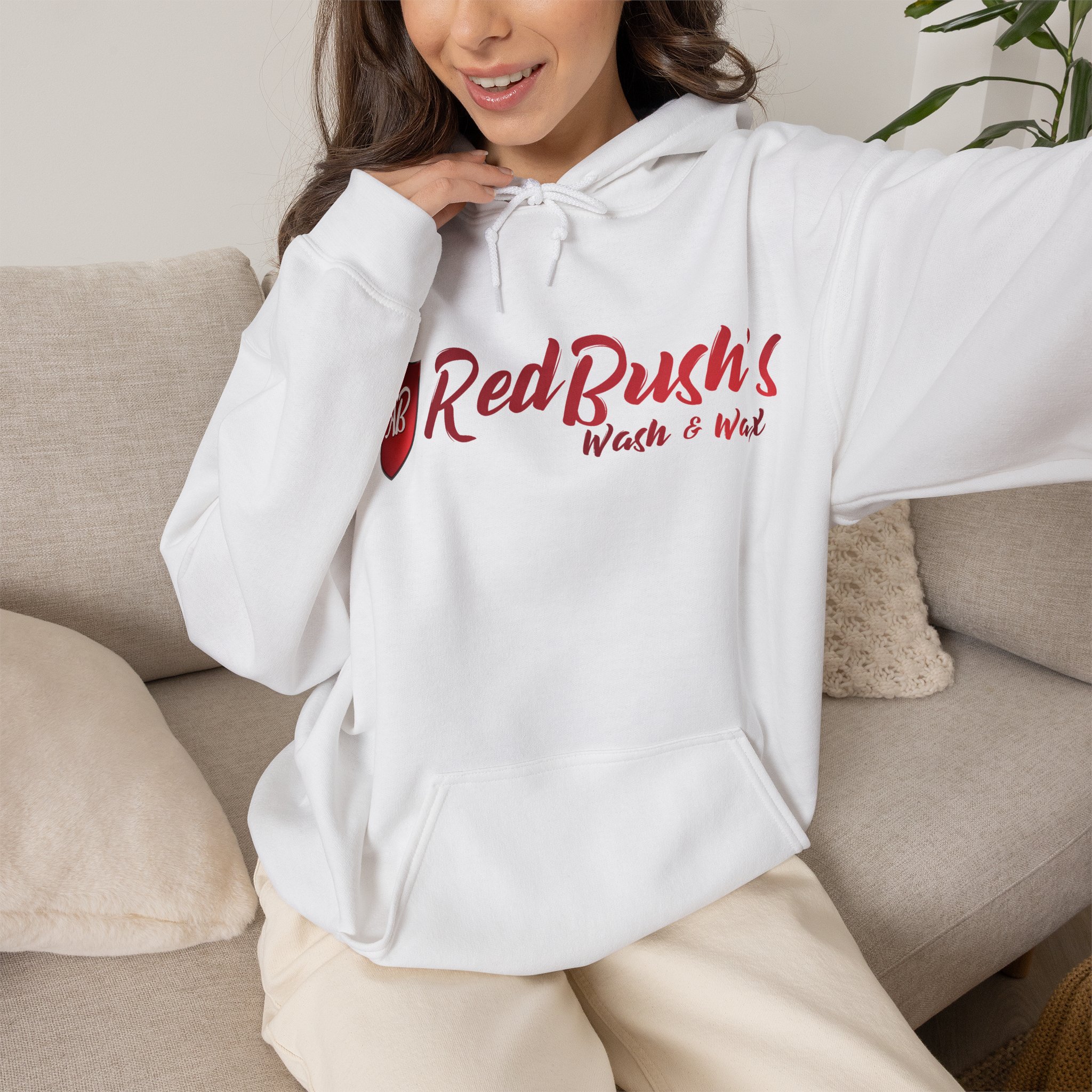 RedBush Wash & Wax Heavy Blend Team Pullover Hoodie - Image 16
