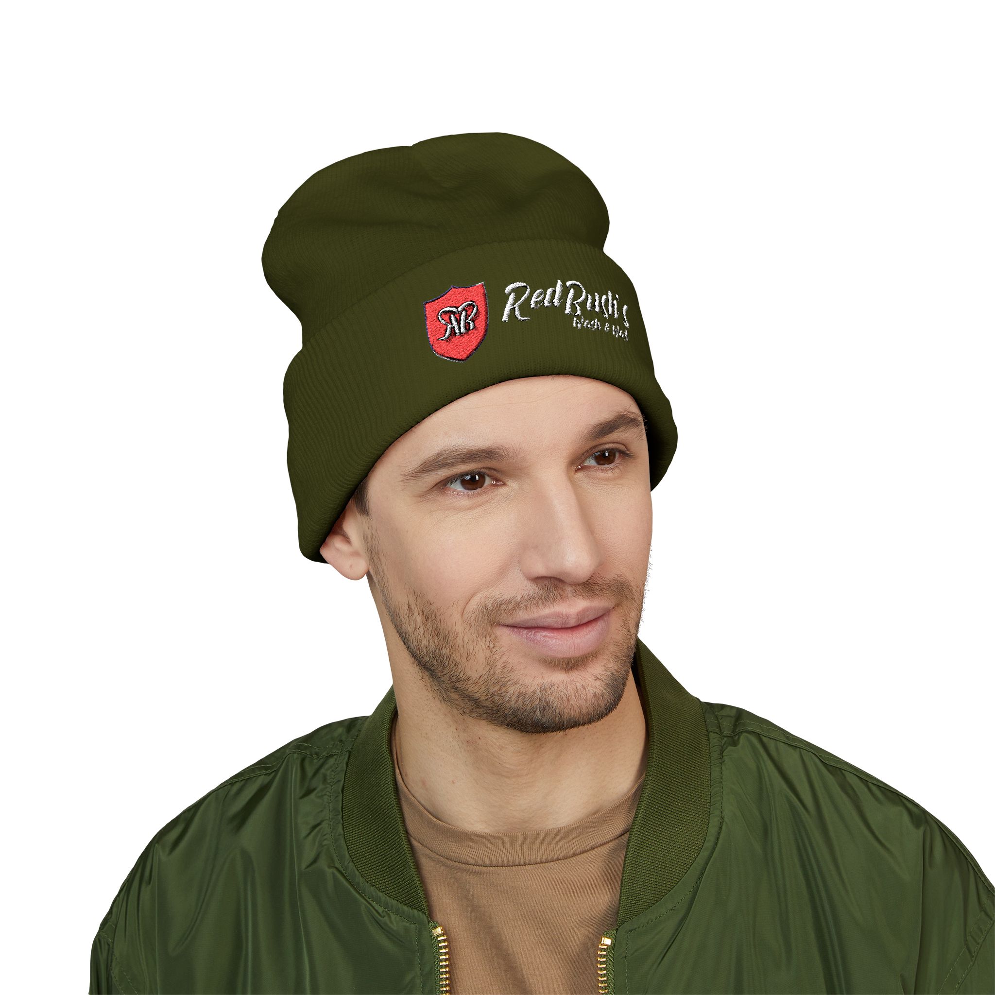 RedBush's Wash & Wax Team Embroidered Cuffed Beanie - Image 17
