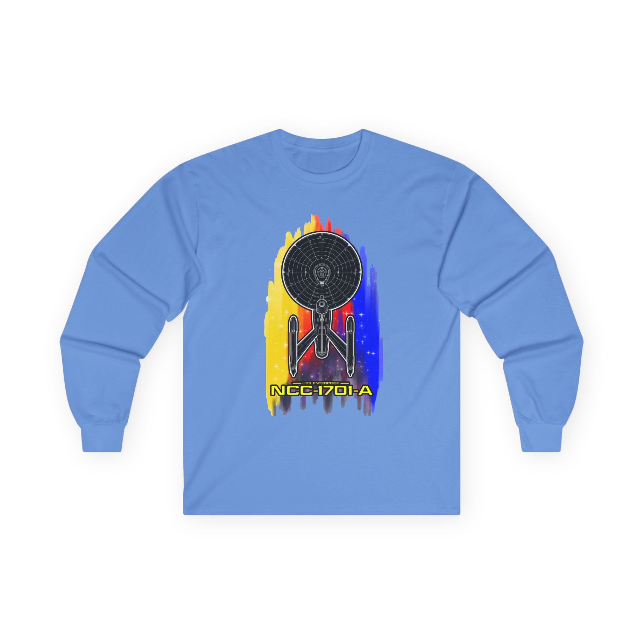 USS Enterprise NCC-1701-A Long-Sleeve T-Shirt | Star Trek Inspired Starship Graphic Shirt - Image 55