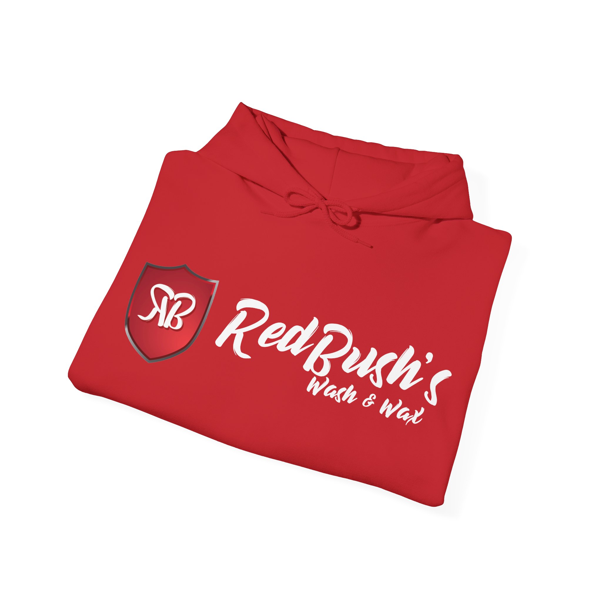 RedBush Wash & Wax Heavy Blend Team Pullover Hoodie - Image 3