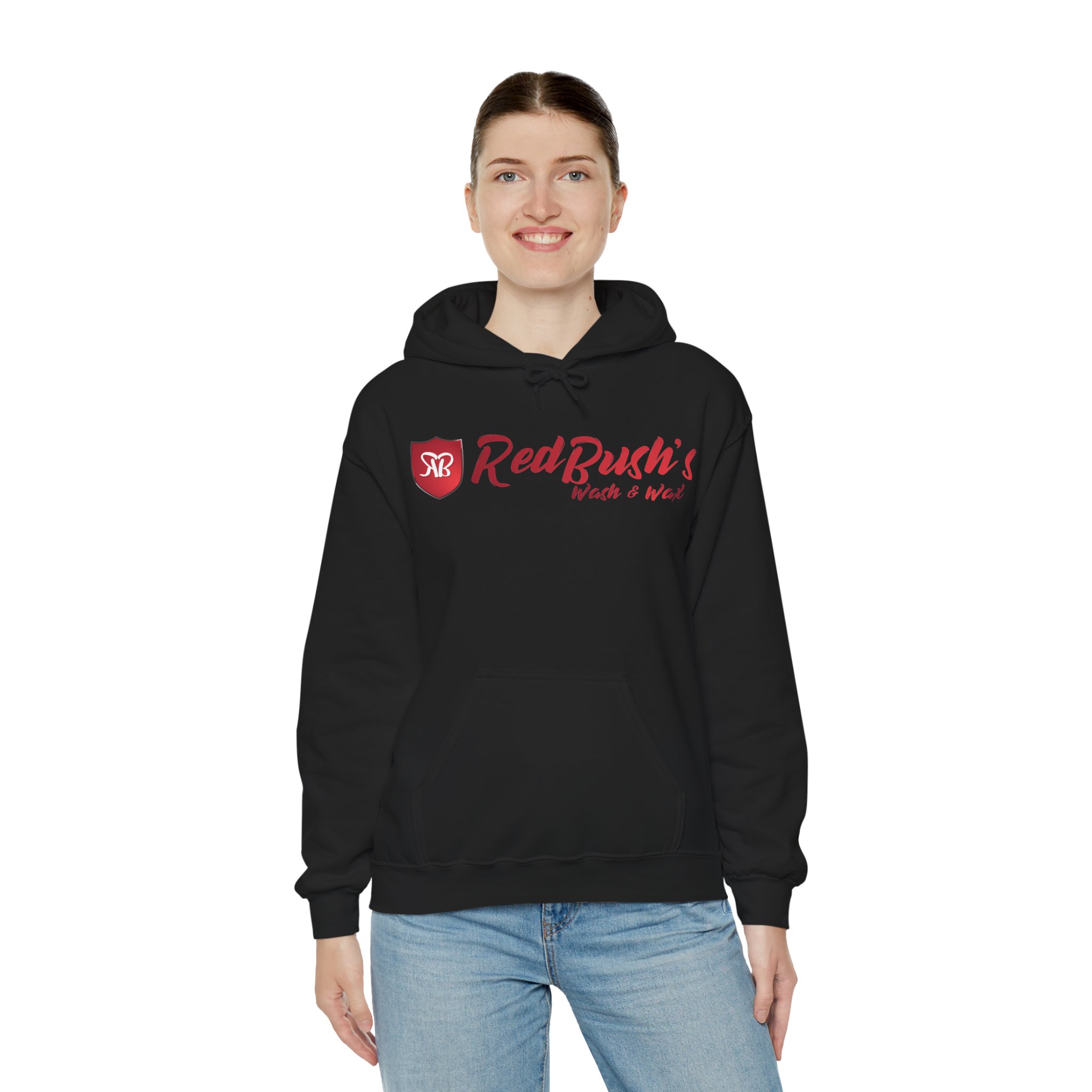 RedBush Wash & Wax Heavy Blend Team Pullover Hoodie - Image 41