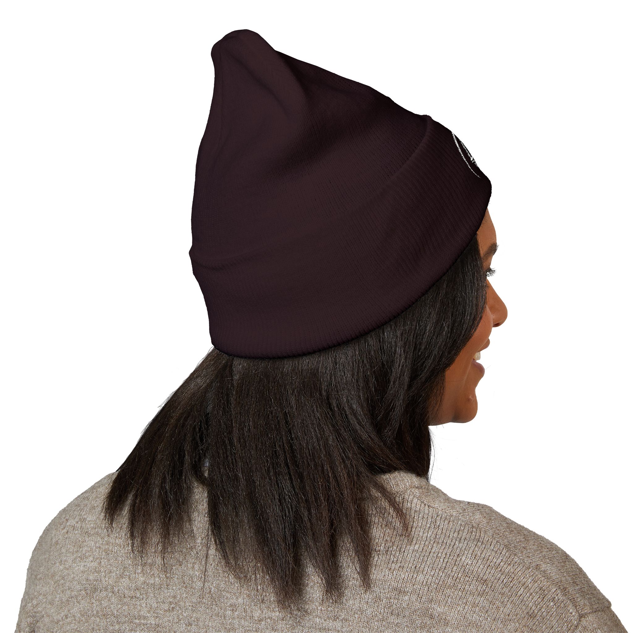 Dork Knight Designs Logo Icon Embroidered Cuffed Beanie - Image 58