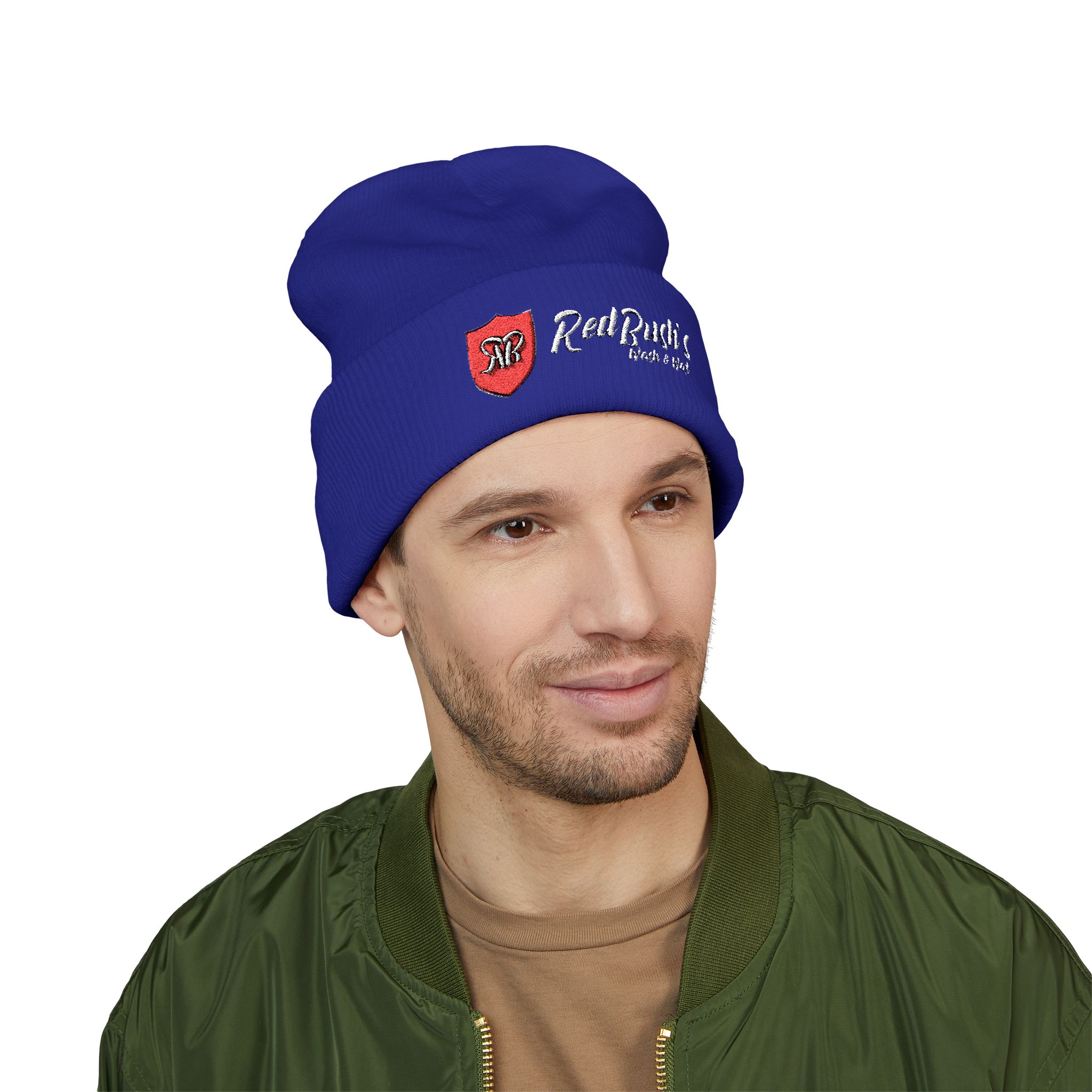 RedBush's Wash & Wax Team Embroidered Cuffed Beanie - Image 29