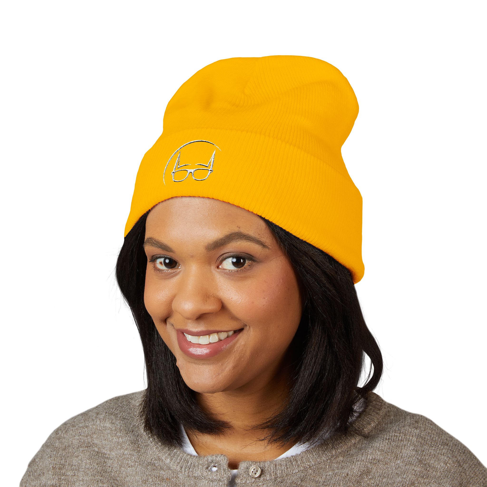 Dork Knight Designs Logo Icon Embroidered Cuffed Beanie - Image 15