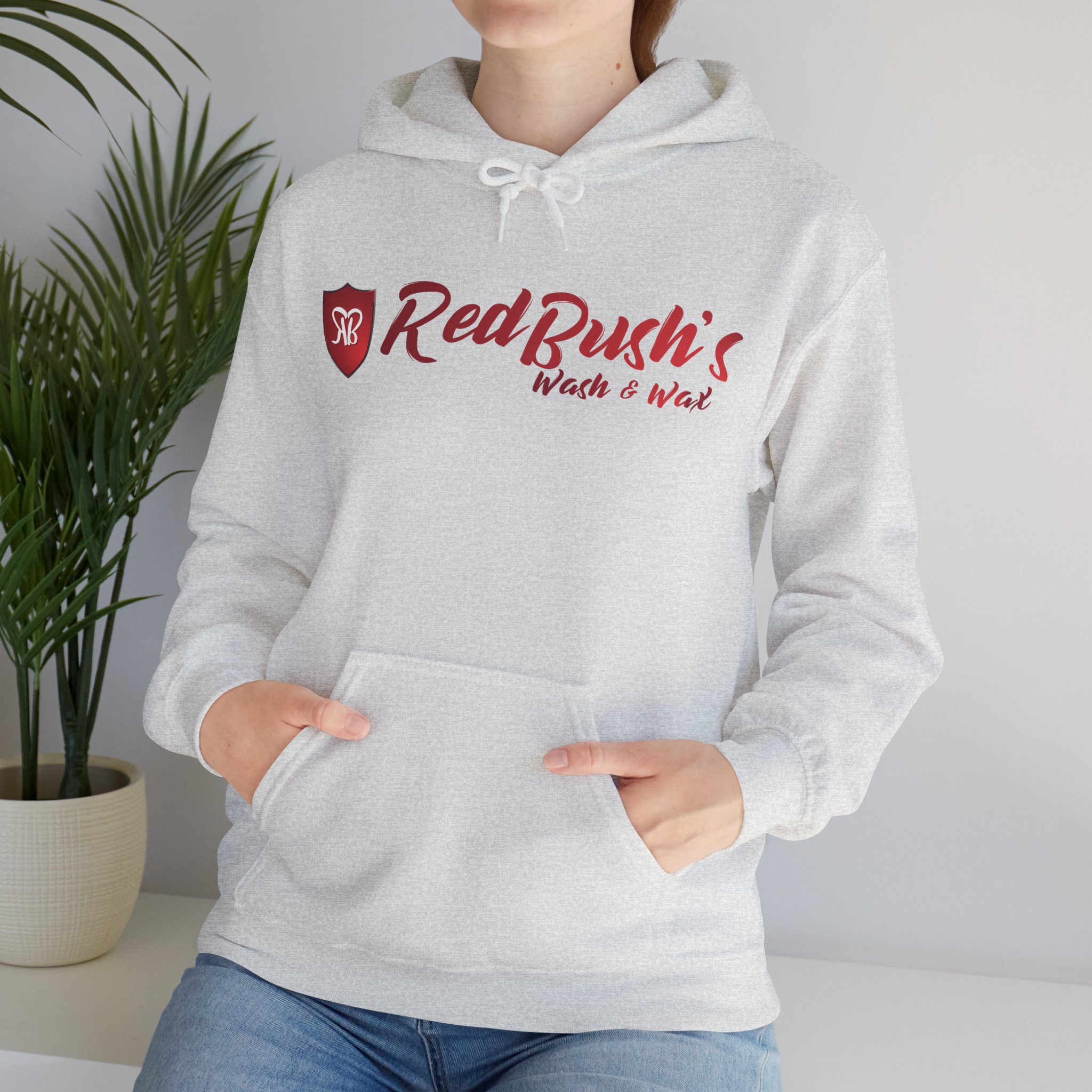 RedBush Wash & Wax Heavy Blend Team Pullover Hoodie - Image 33