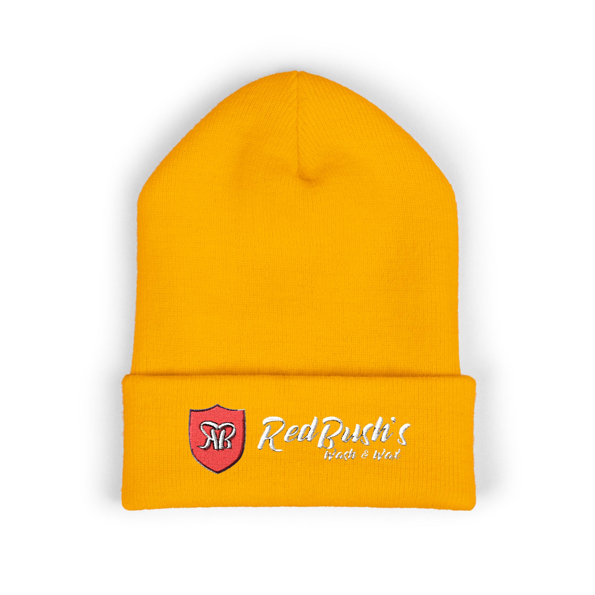 RedBush's Wash & Wax Team Embroidered Cuffed Beanie - Image 7