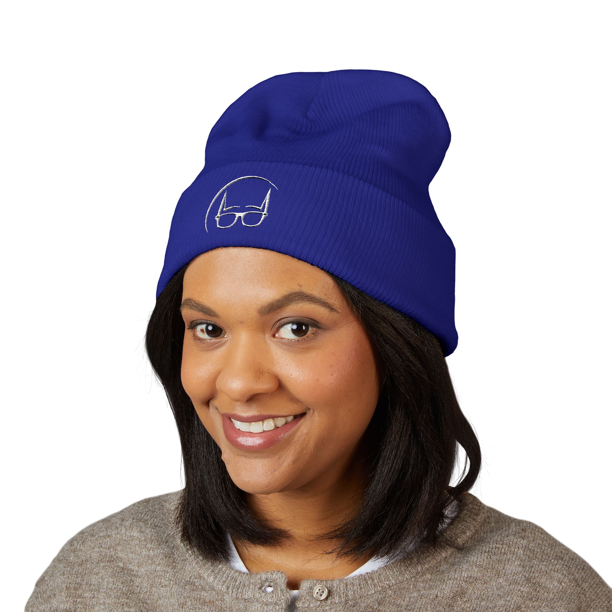 Dork Knight Designs Logo Icon Embroidered Cuffed Beanie - Image 33