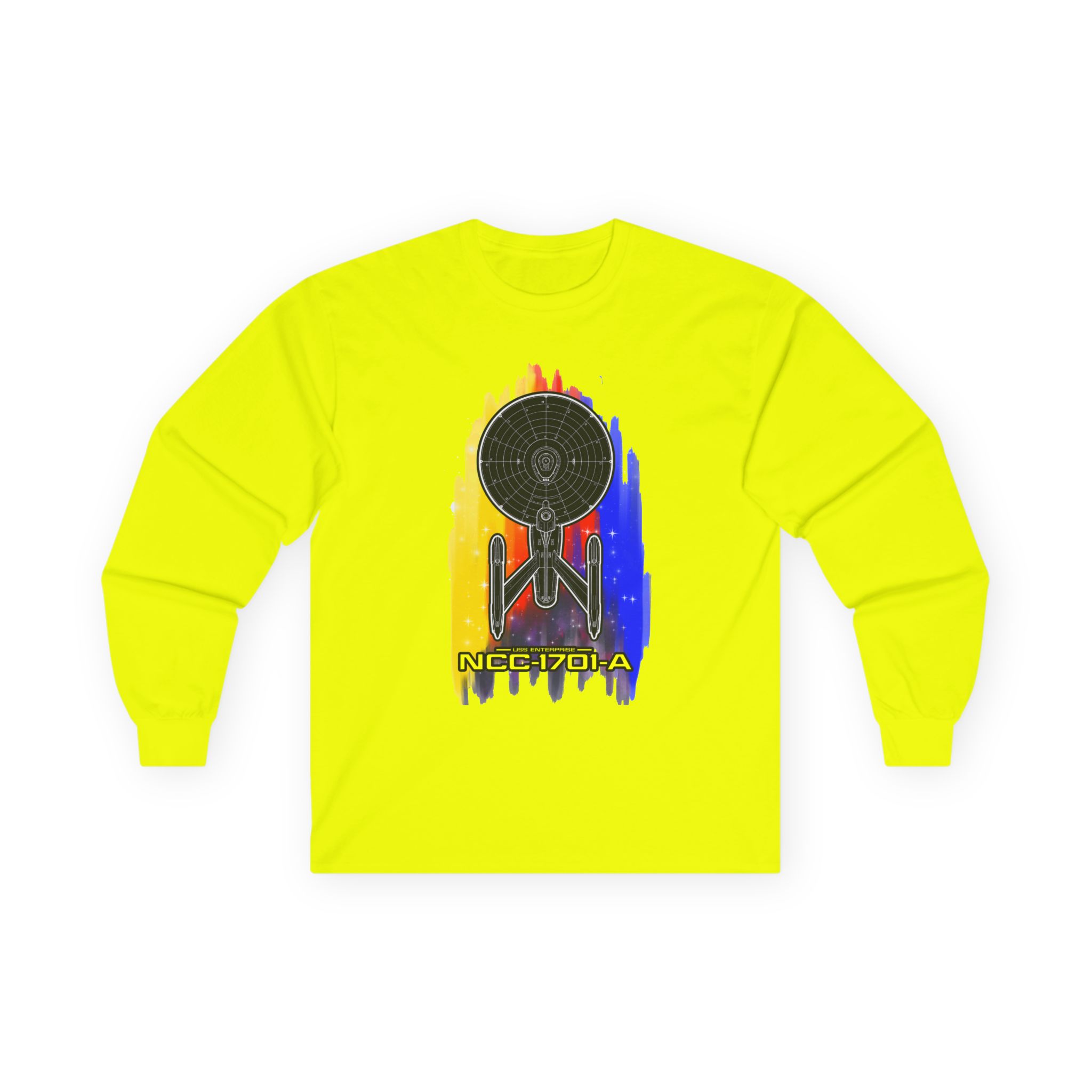 USS Enterprise NCC-1701-A Long-Sleeve T-Shirt | Star Trek Inspired Starship Graphic Shirt - Image 40