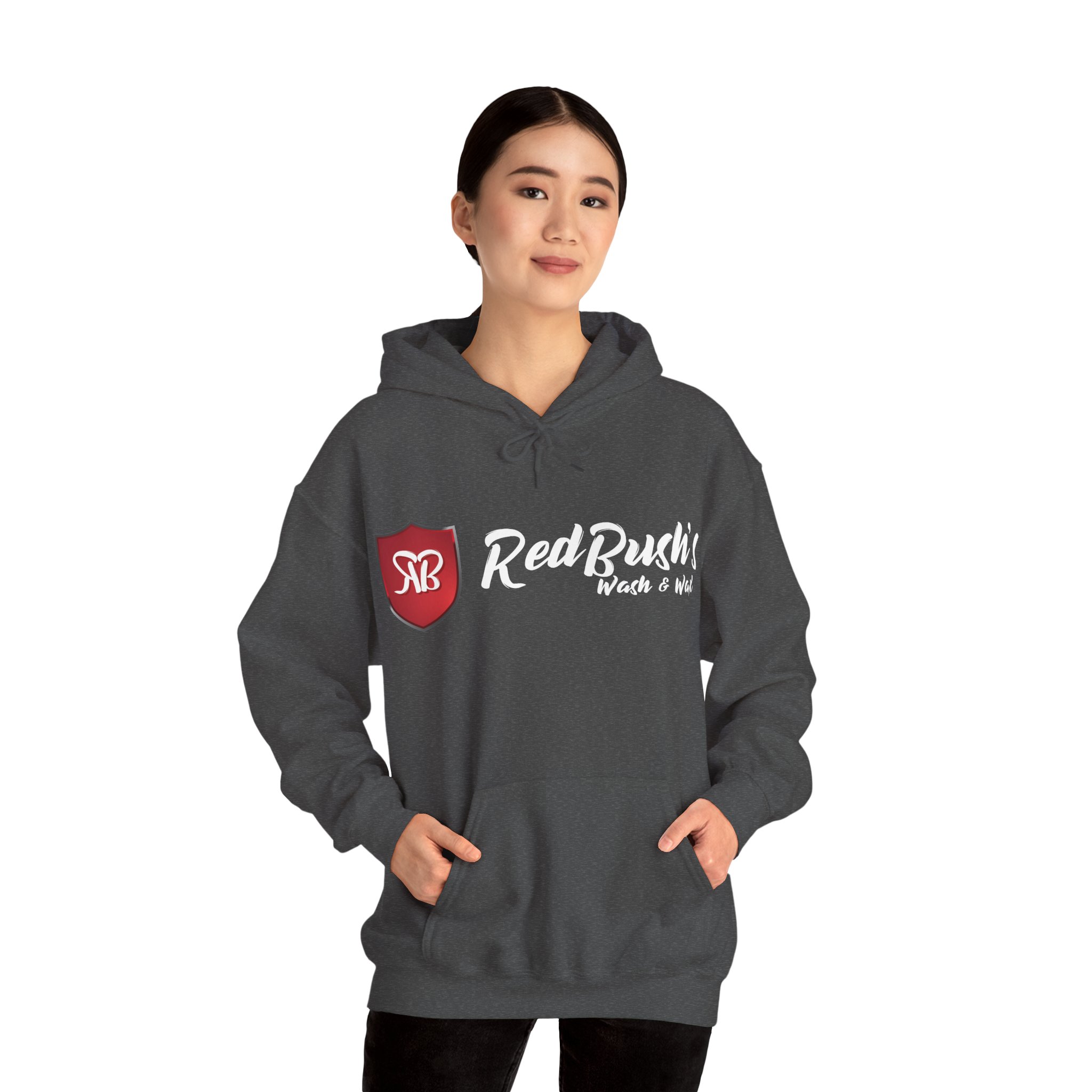 RedBush Wash & Wax Heavy Blend Team Pullover Hoodie - Image 61