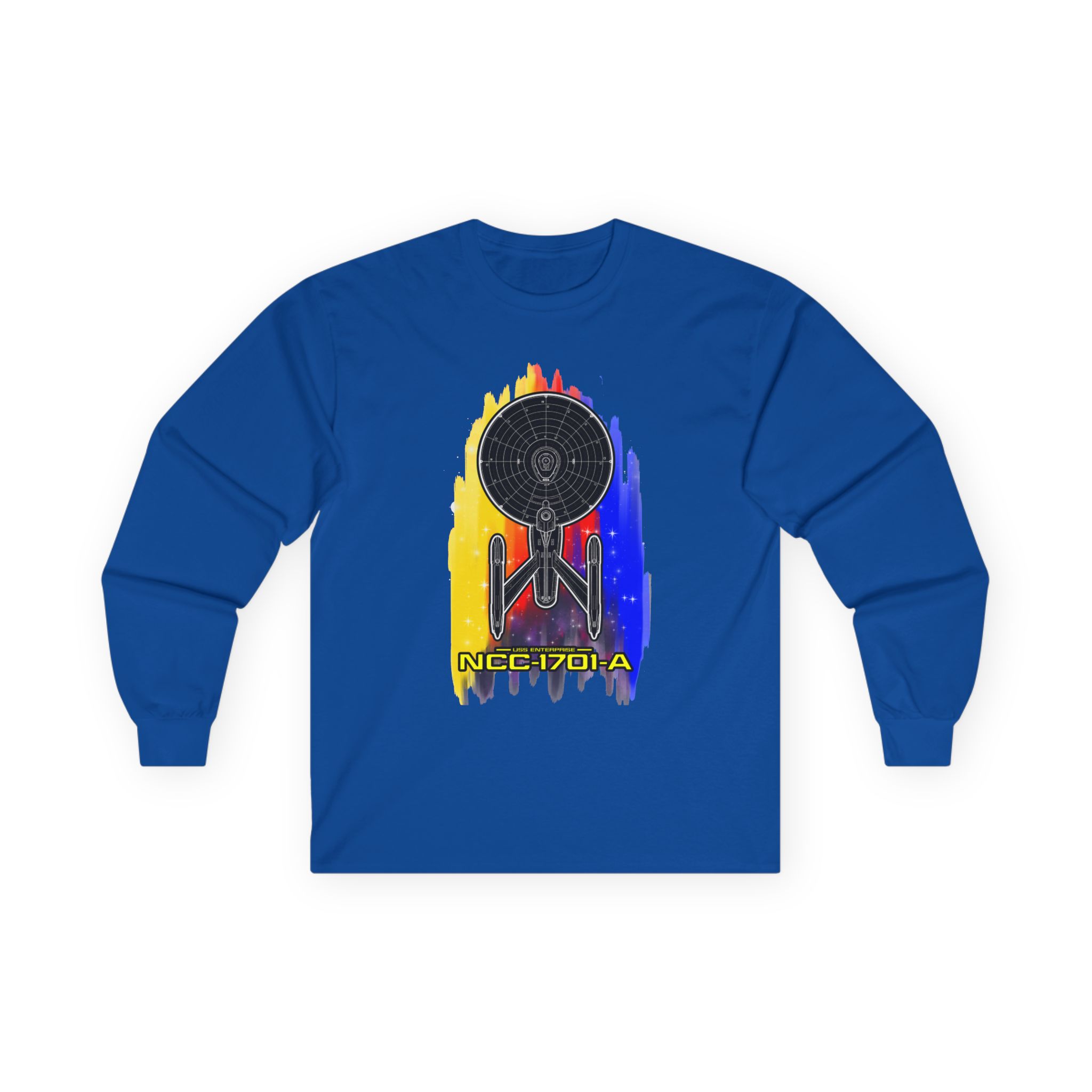 USS Enterprise NCC-1701-A Long-Sleeve T-Shirt | Star Trek Inspired Starship Graphic Shirt - Image 60