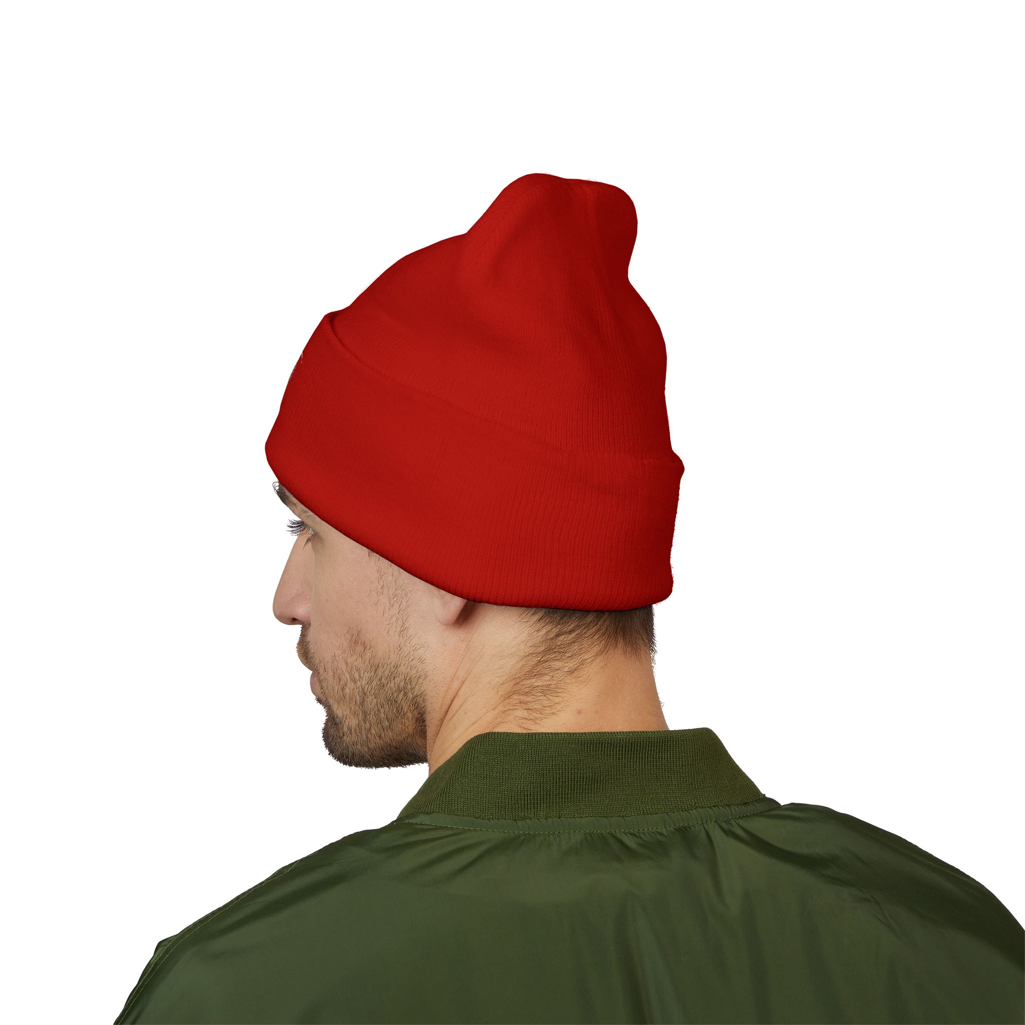 Dork Knight Designs Logo Icon Embroidered Cuffed Beanie - Image 12